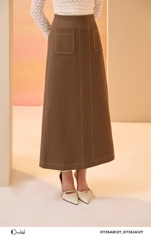OT35JA127 - Juyp twill silk xước