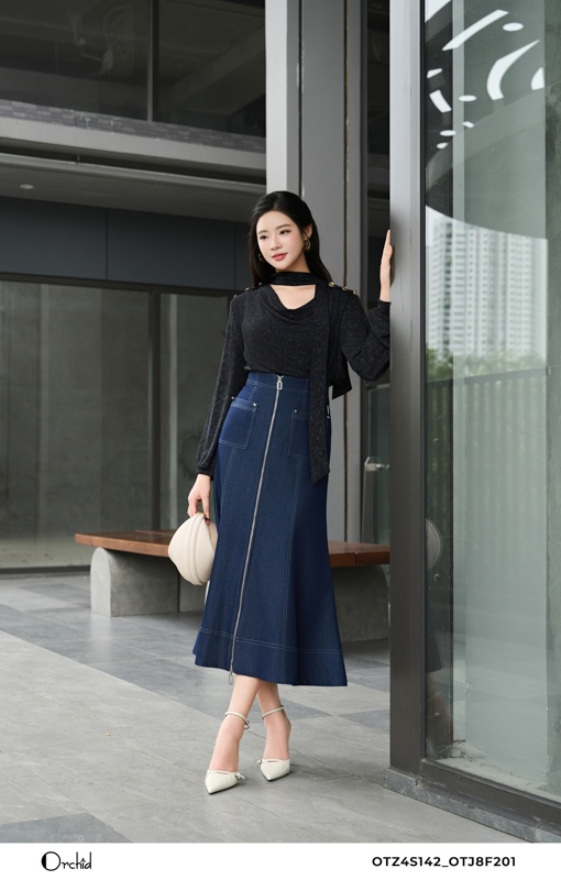 OTZ4S142 - Áo cotton mongtoghi kim tuyến