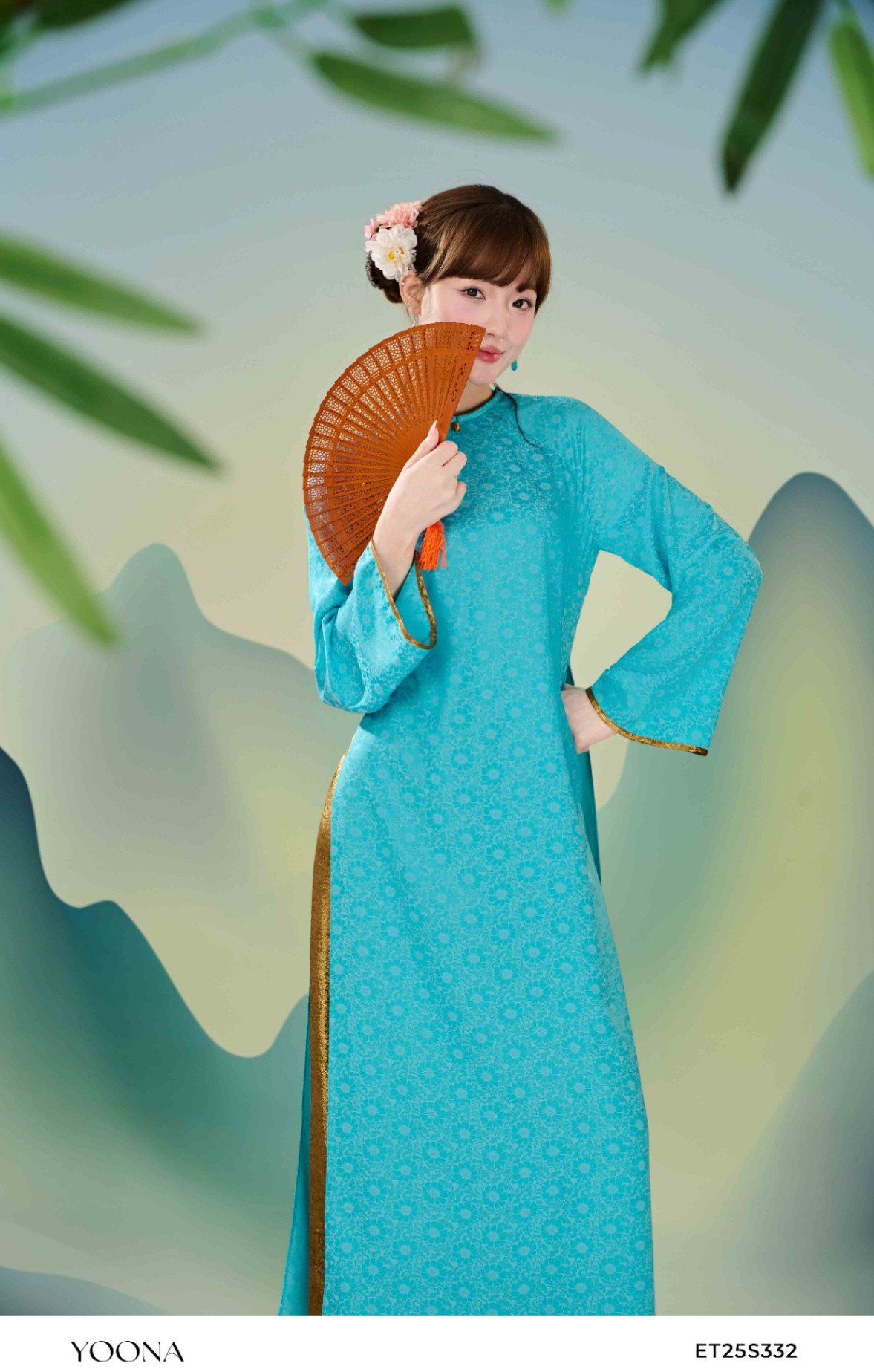 OHK1C068 - Áo thô tuyết vân sóng