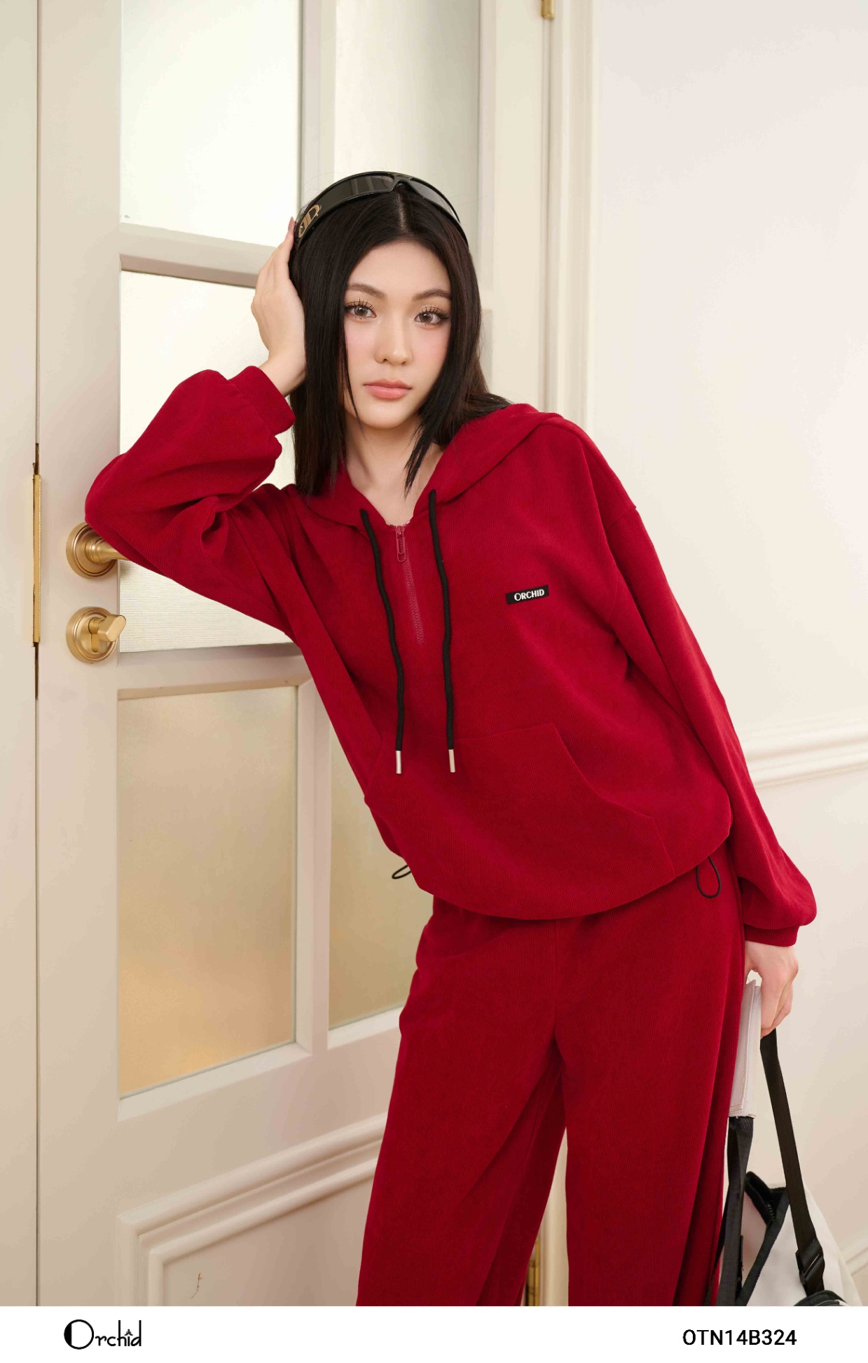 OTN14B324 - Bộ len nhung