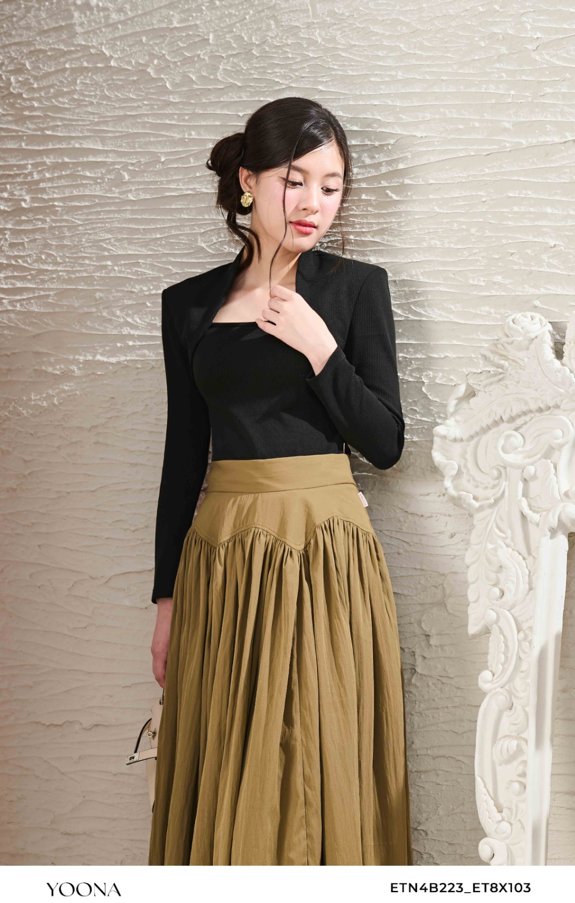 OH13B263 - Sét bộ lụa satin