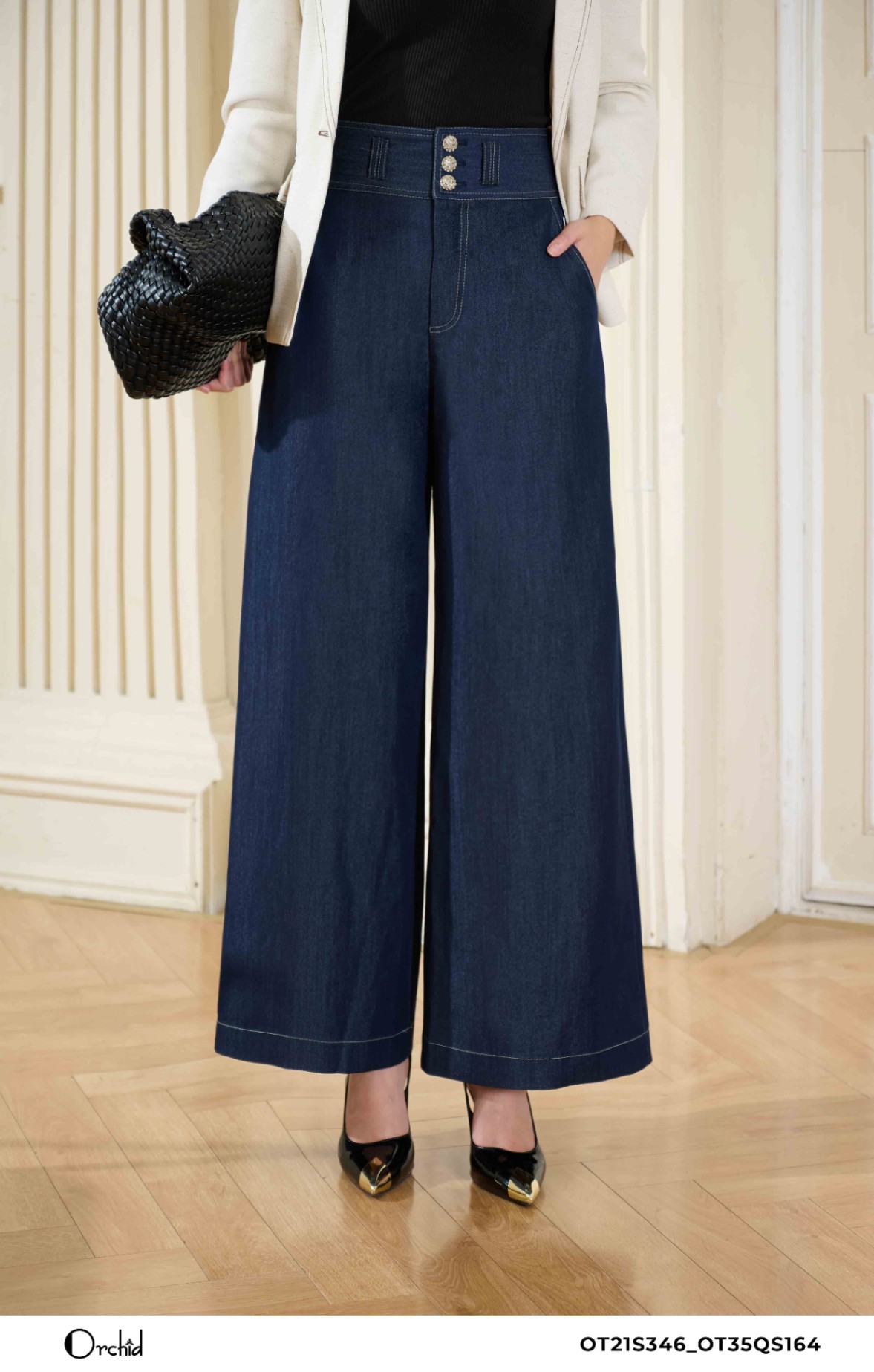 OT35QS164/2 - Quần denim