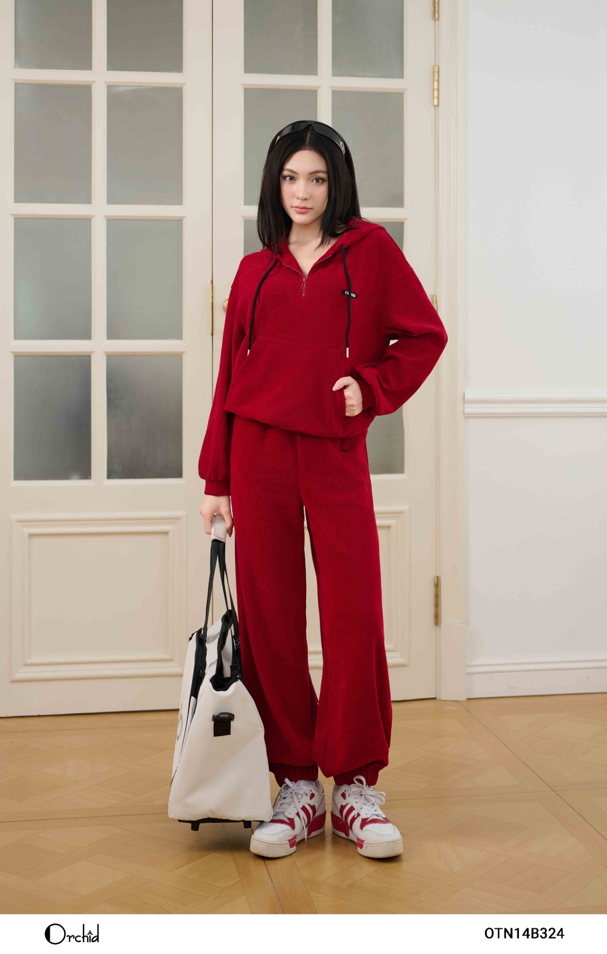 OTN14B324 - Bộ len nhung