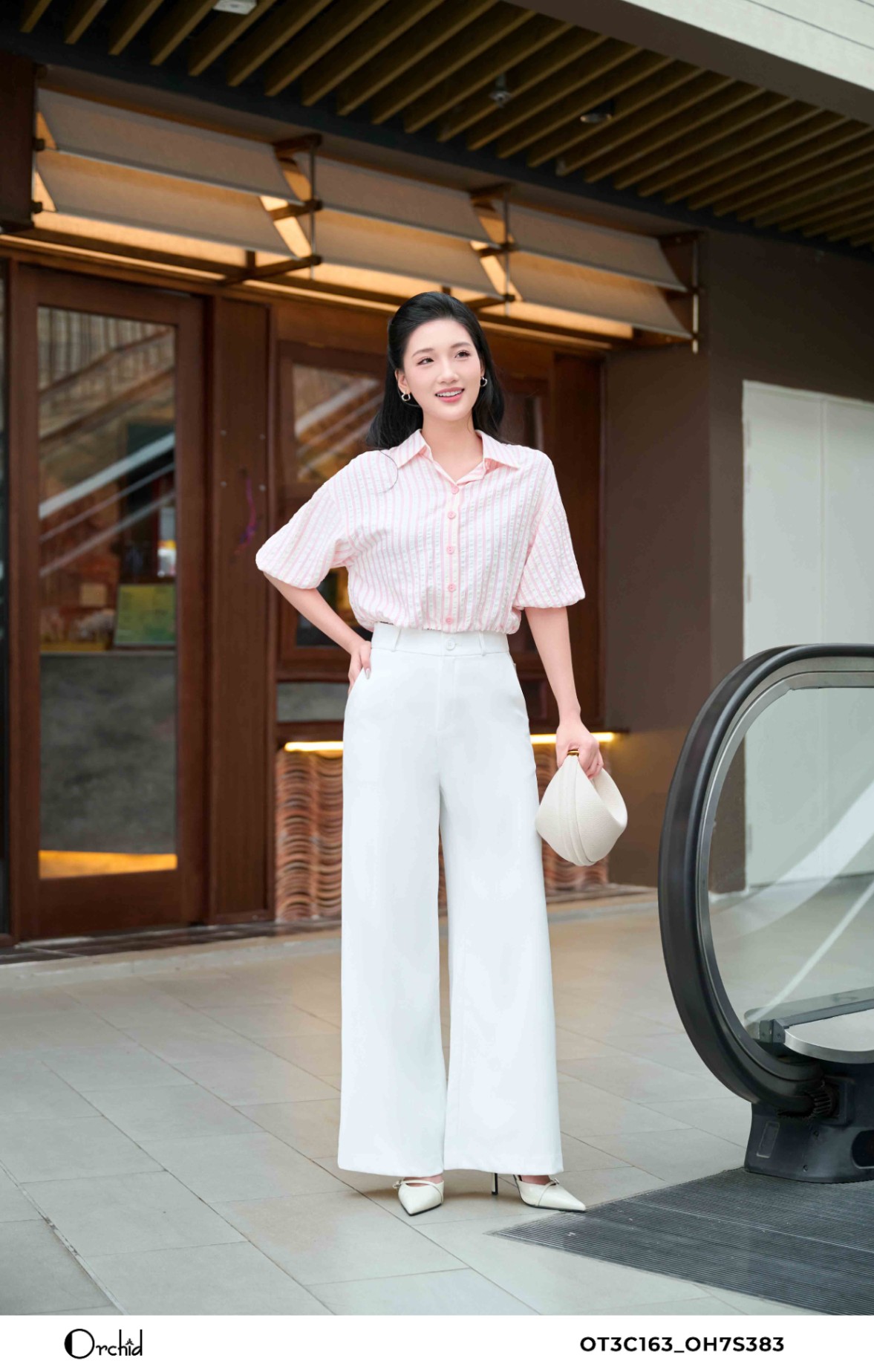 OT3C163 - Thô kẻ sọc