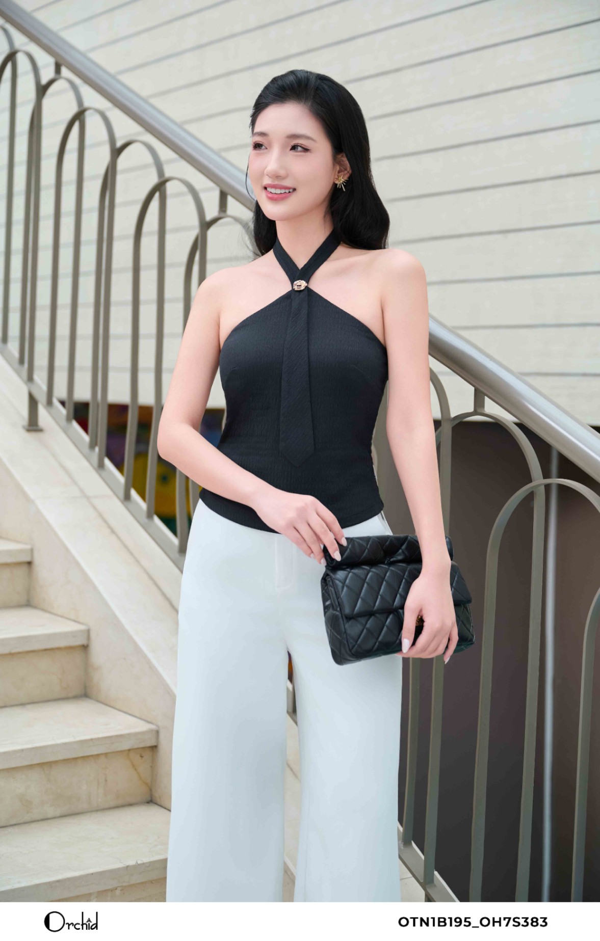 OTN1B195 - Áo thun xốp nhăn sóng