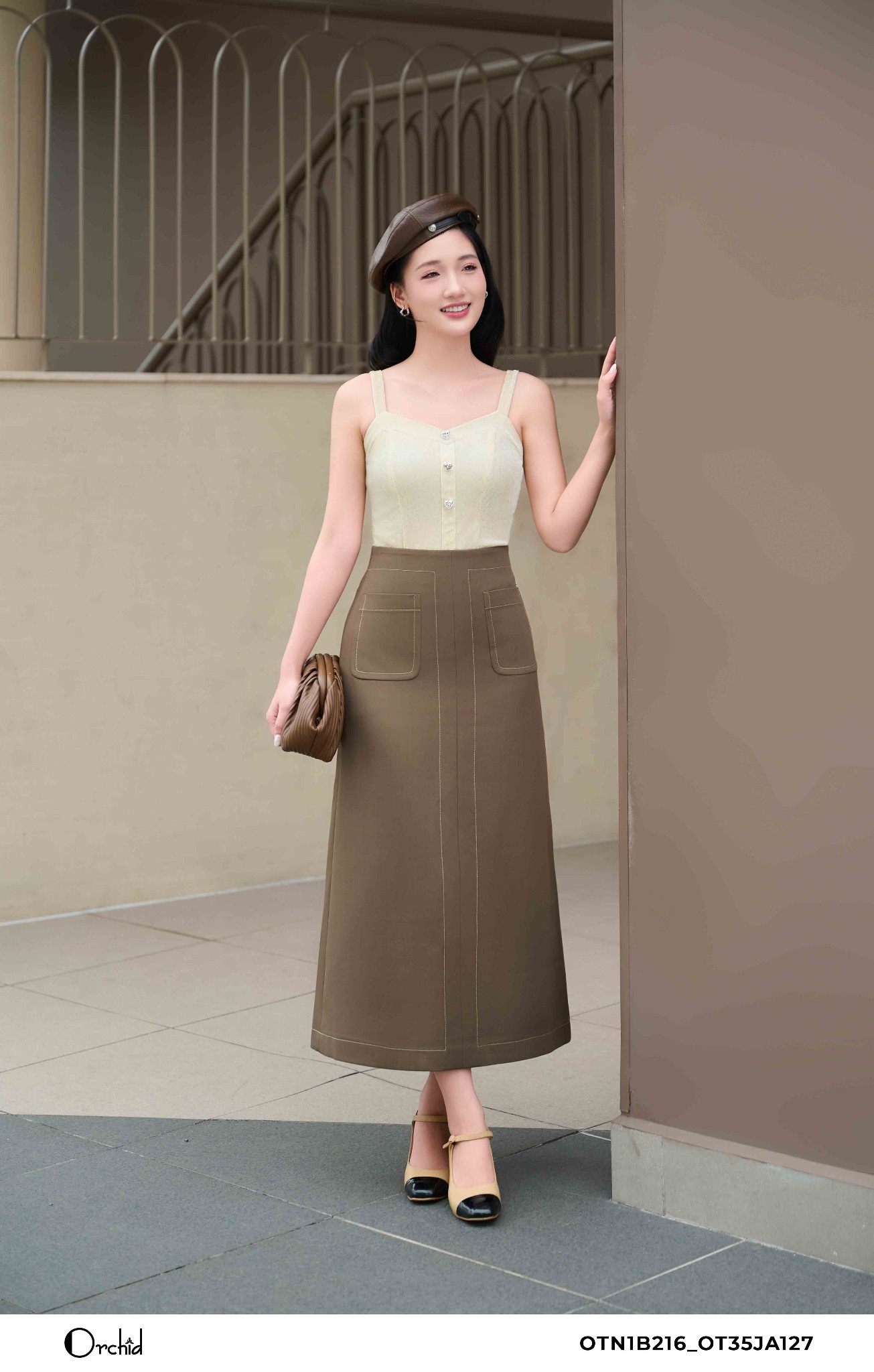 OTN1B216 - Áo nhung the