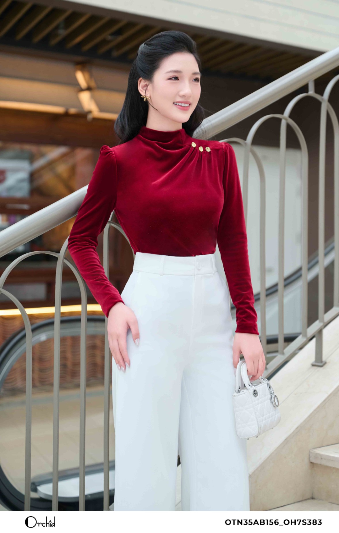 OTN35AB156 - Áo nhung the