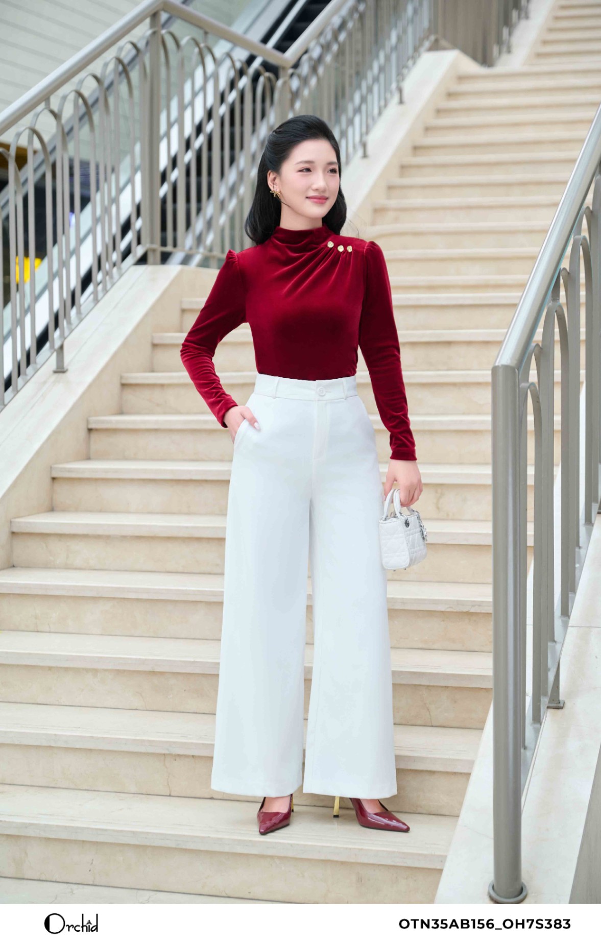 OTN35AB156 - Áo nhung the
