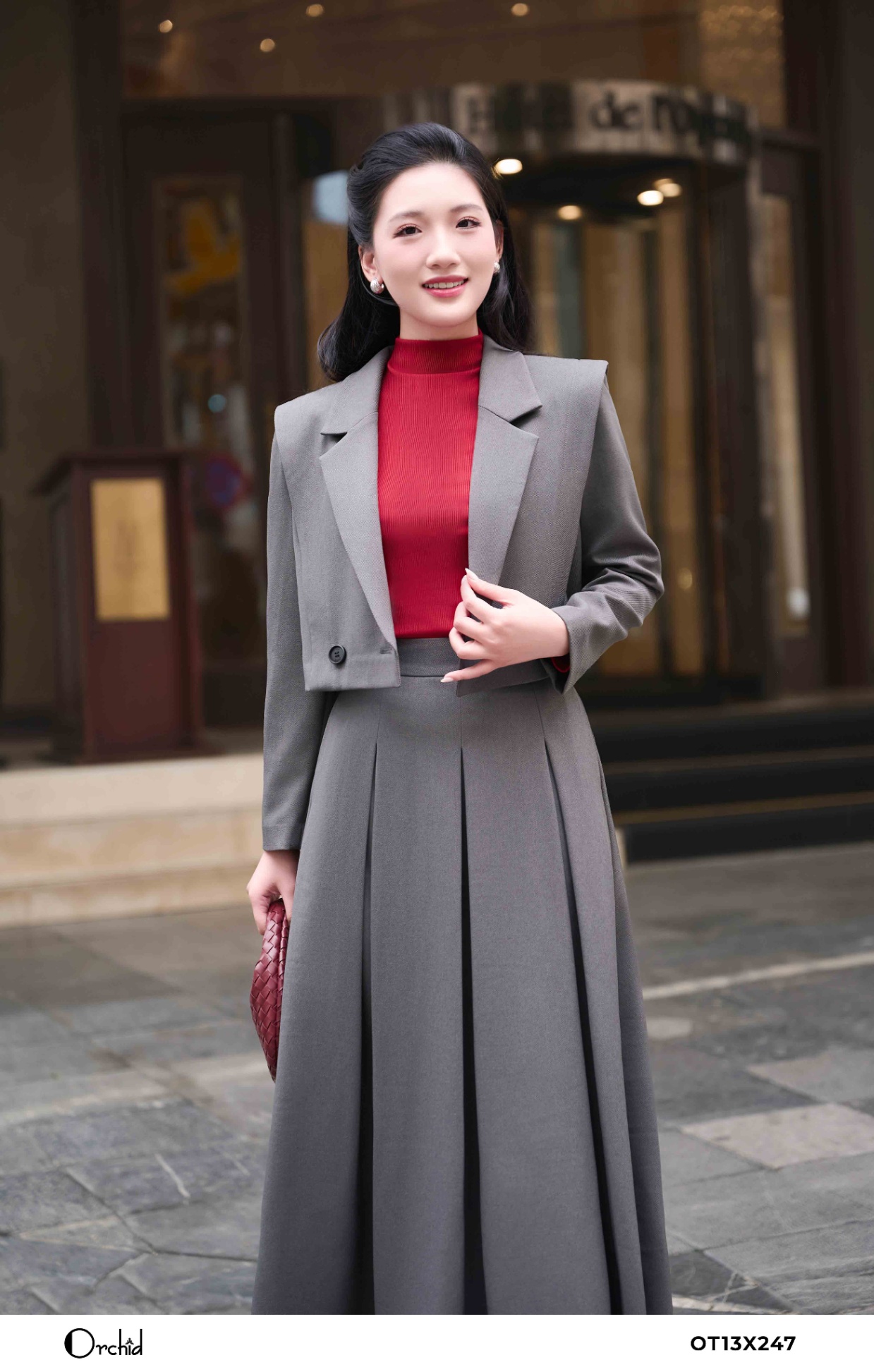 OT13X247 - Bộ twill silk chéo