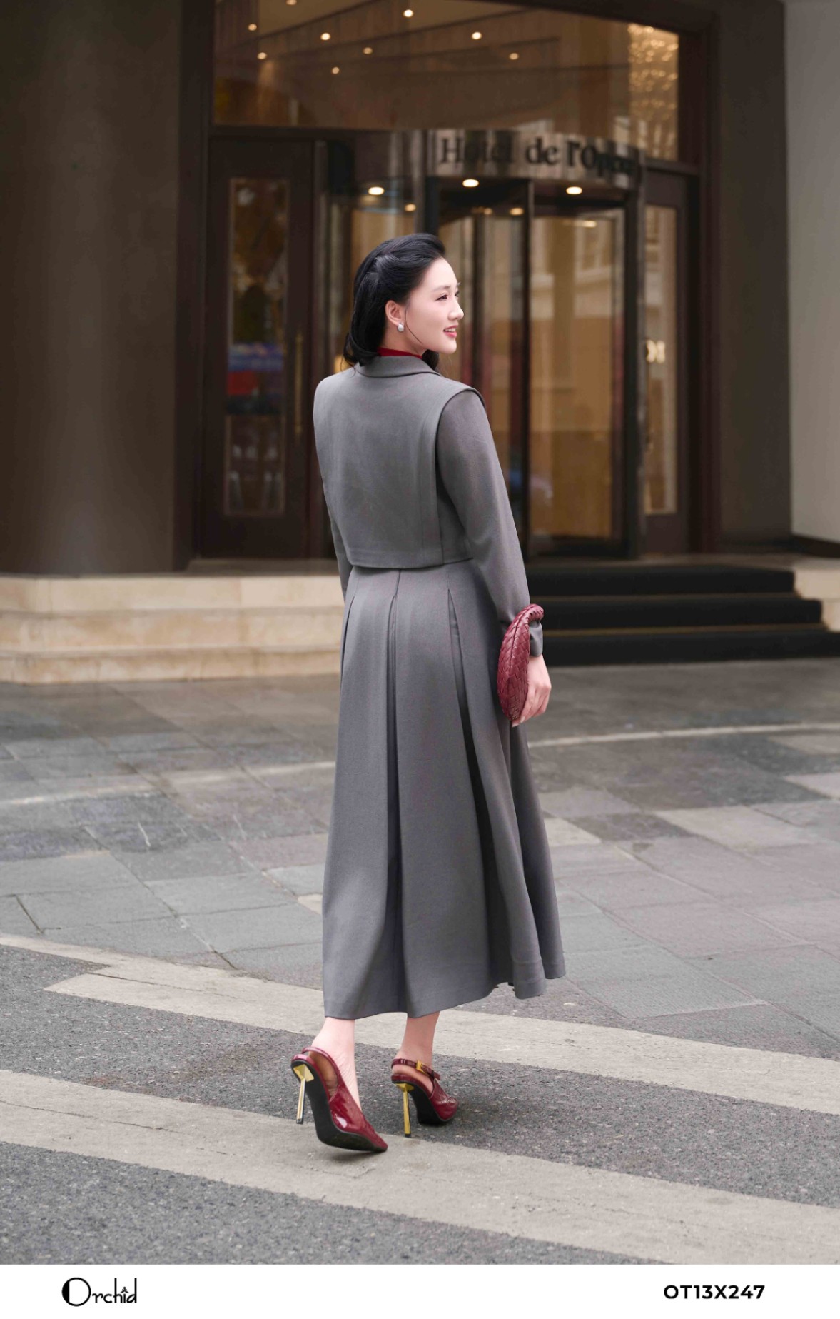 OT13X247 - Bộ twill silk chéo