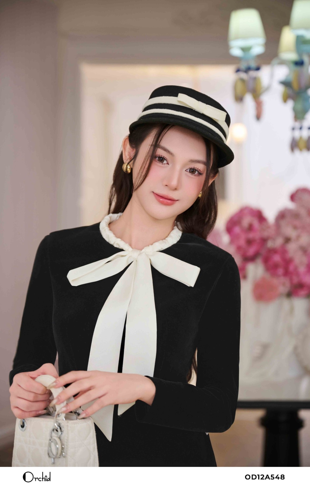 OD12A548 - Đầm nhung