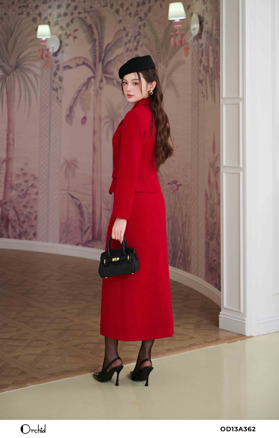 OD13A362 - Sét bộ dạ tweed