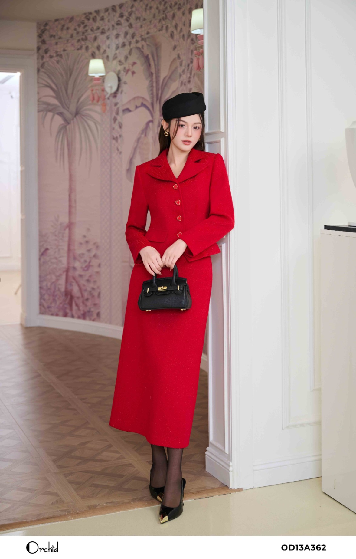 OD13A362 - Sét bộ dạ tweed