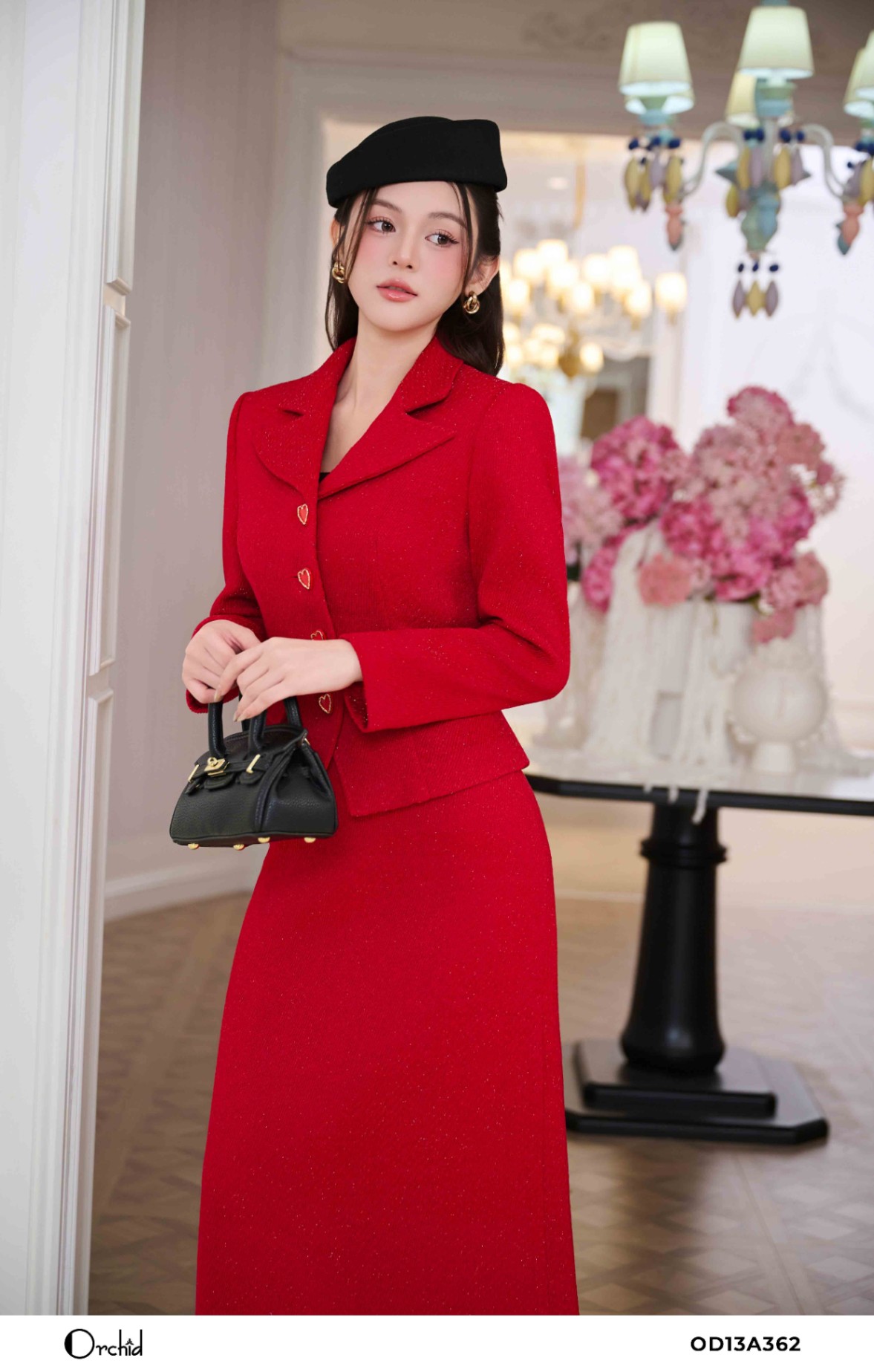 OD13A362 - Sét bộ dạ tweed