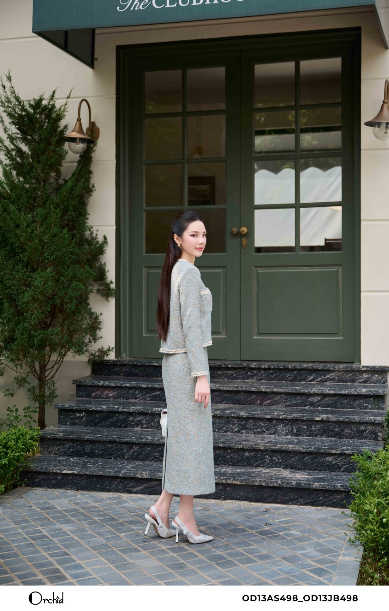 OD13AS498 - Bộ dạ tweed