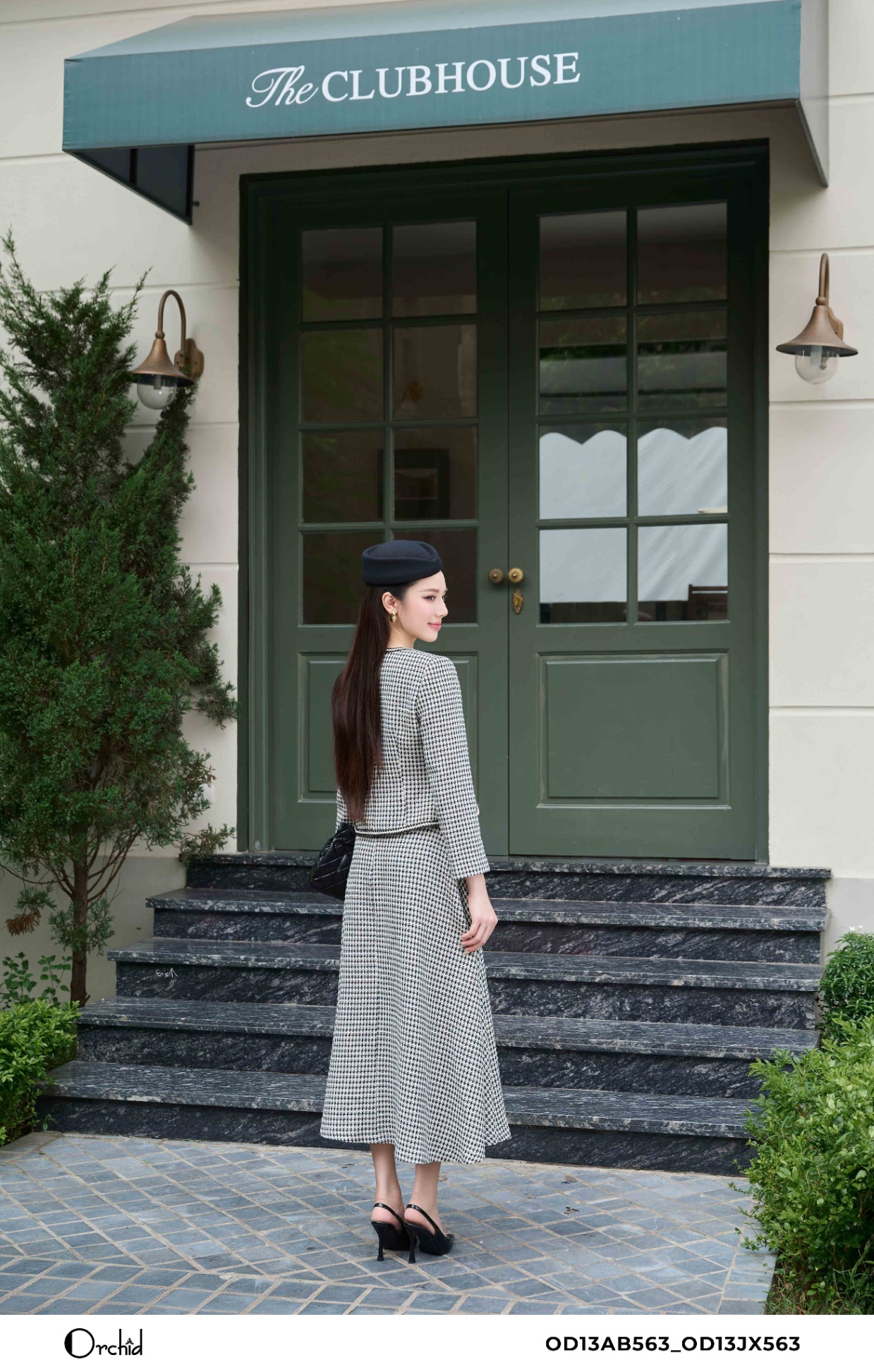 OD13AB563 - Bộ dạ tweed