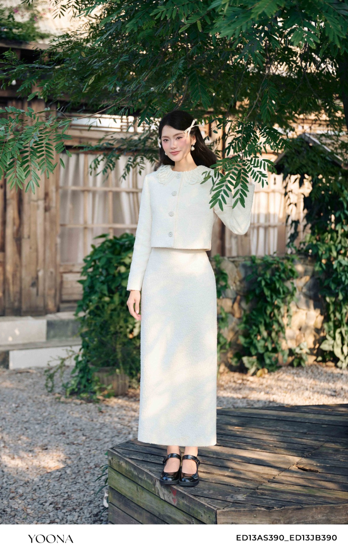 OH14S280 - Sét bộ twill silk xương cá
