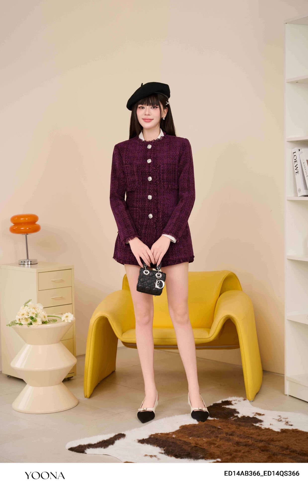 OH10X033 - Đầm twill silk