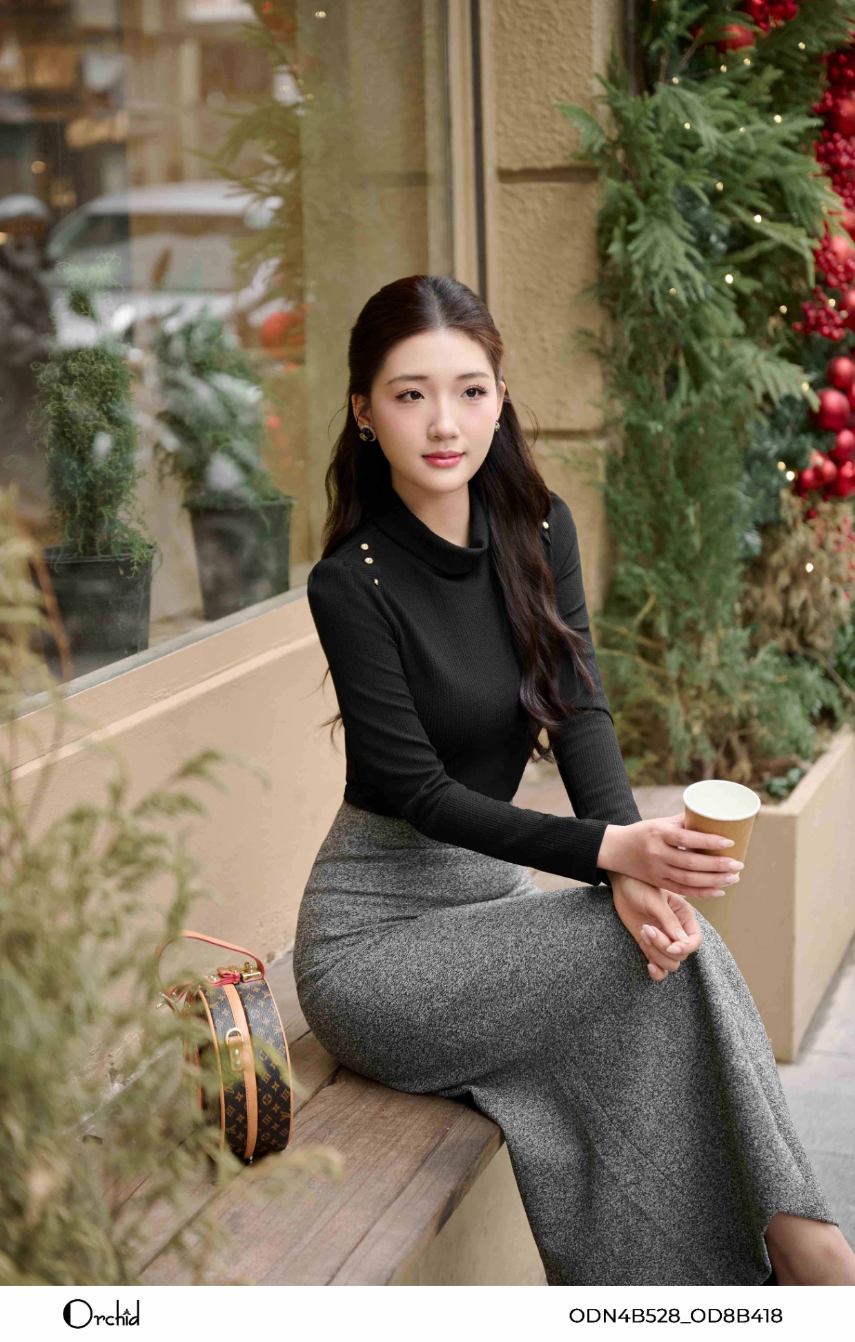 OD8B418 - Juyp dạ tweed