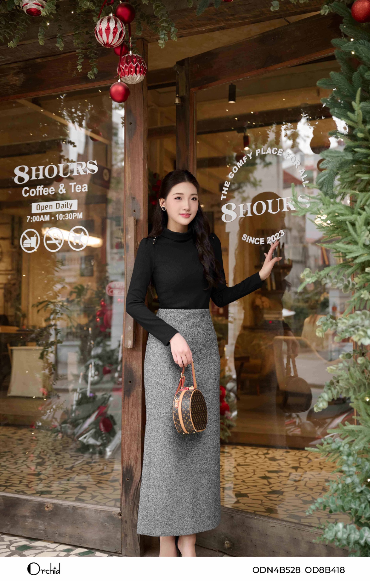 OD8B418 - Juyp dạ tweed