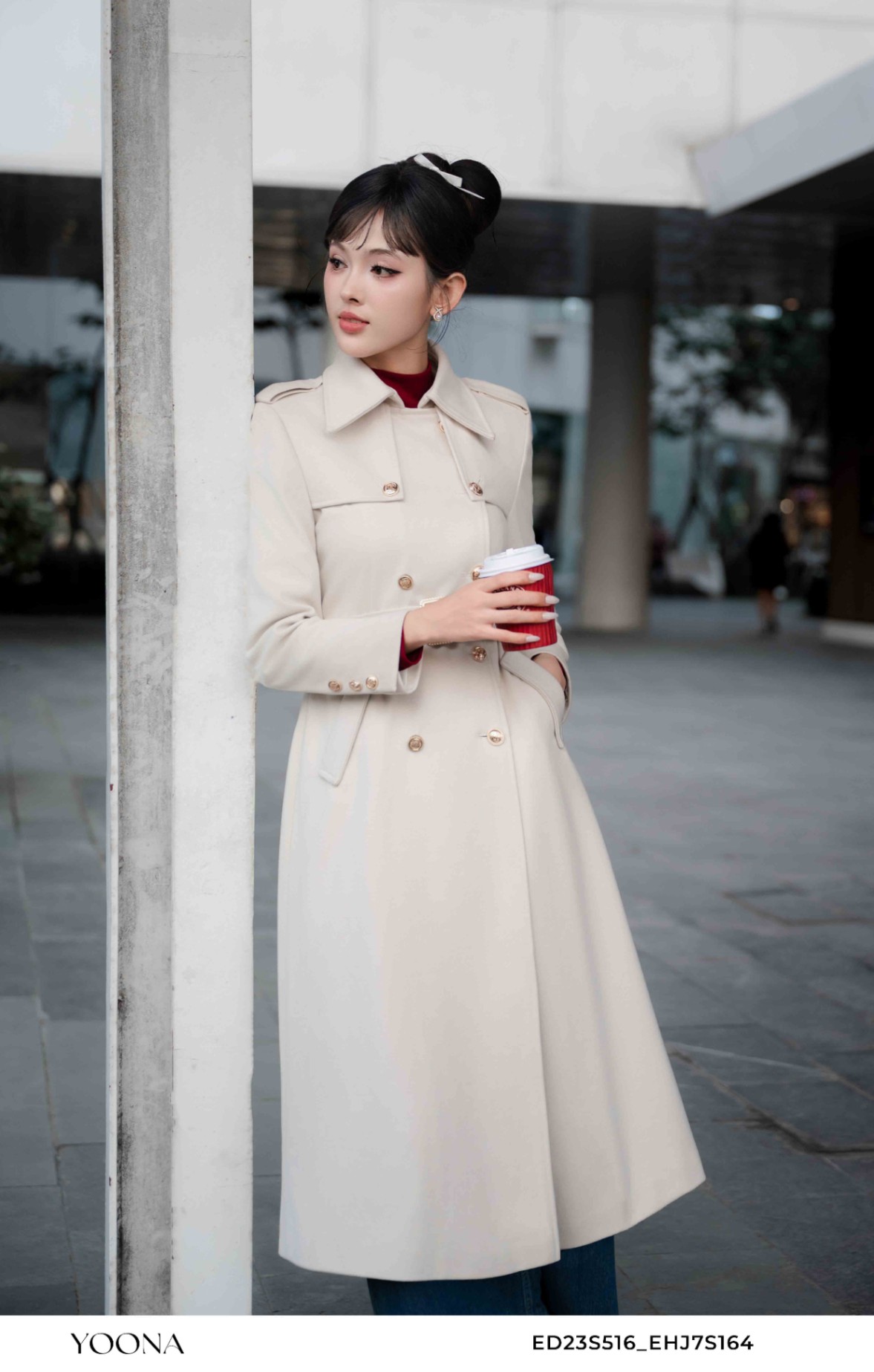 OHB9X565 - Đầm tơ xước