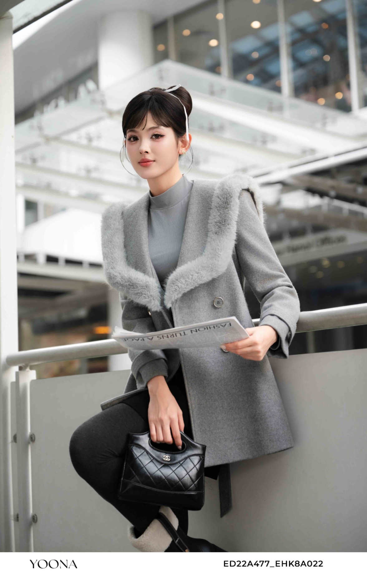 OHB10X490 - Đầm thô thêu