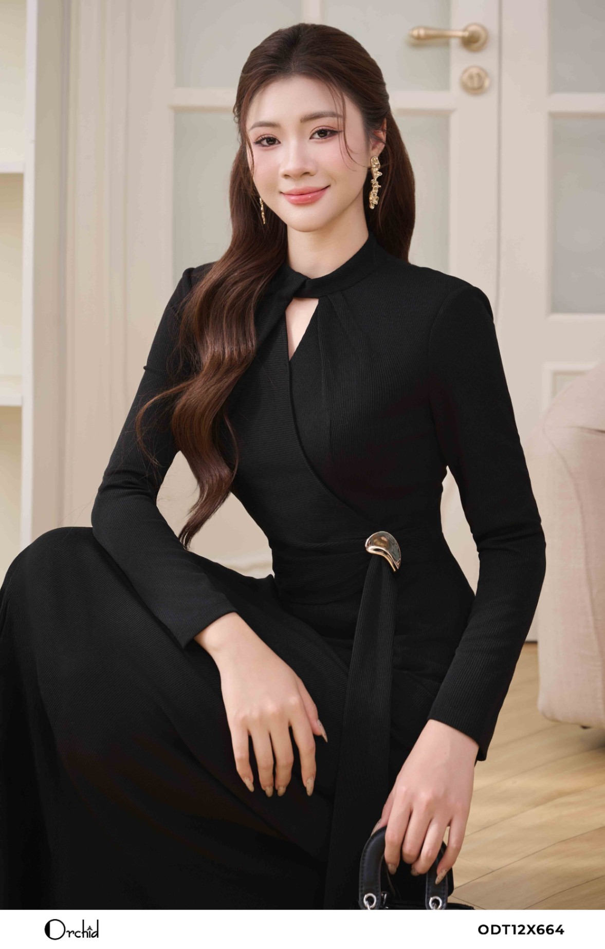 ODT12X664 - Đầm len tăm