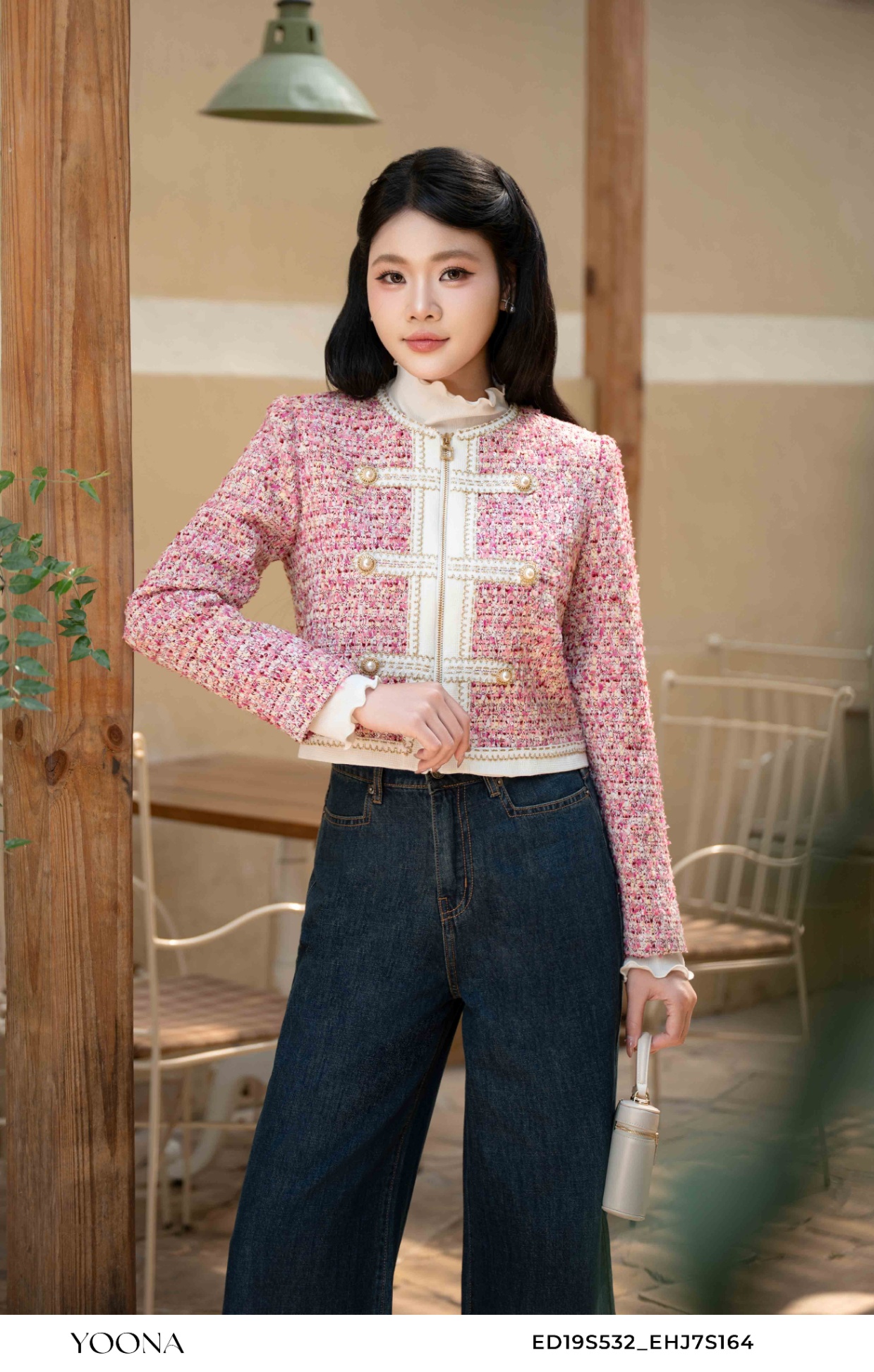 OHK13X378- Sét bộ denim