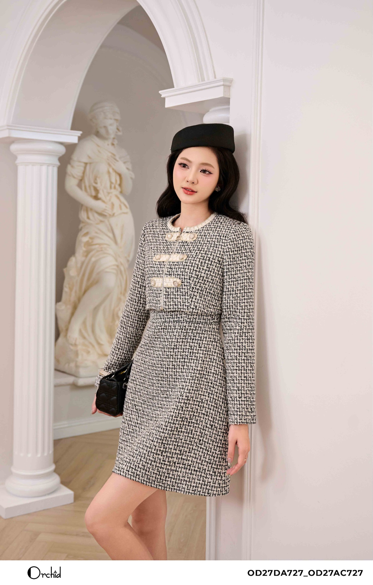 OD27DA727 - Bộ dạ tweed