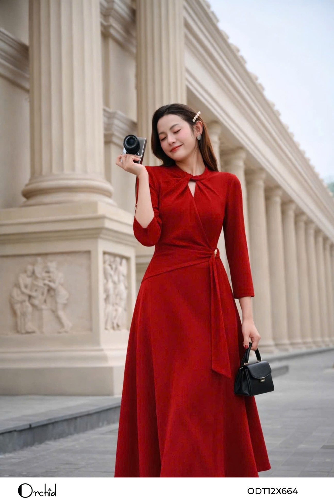ODT12X664 - Đầm len tăm