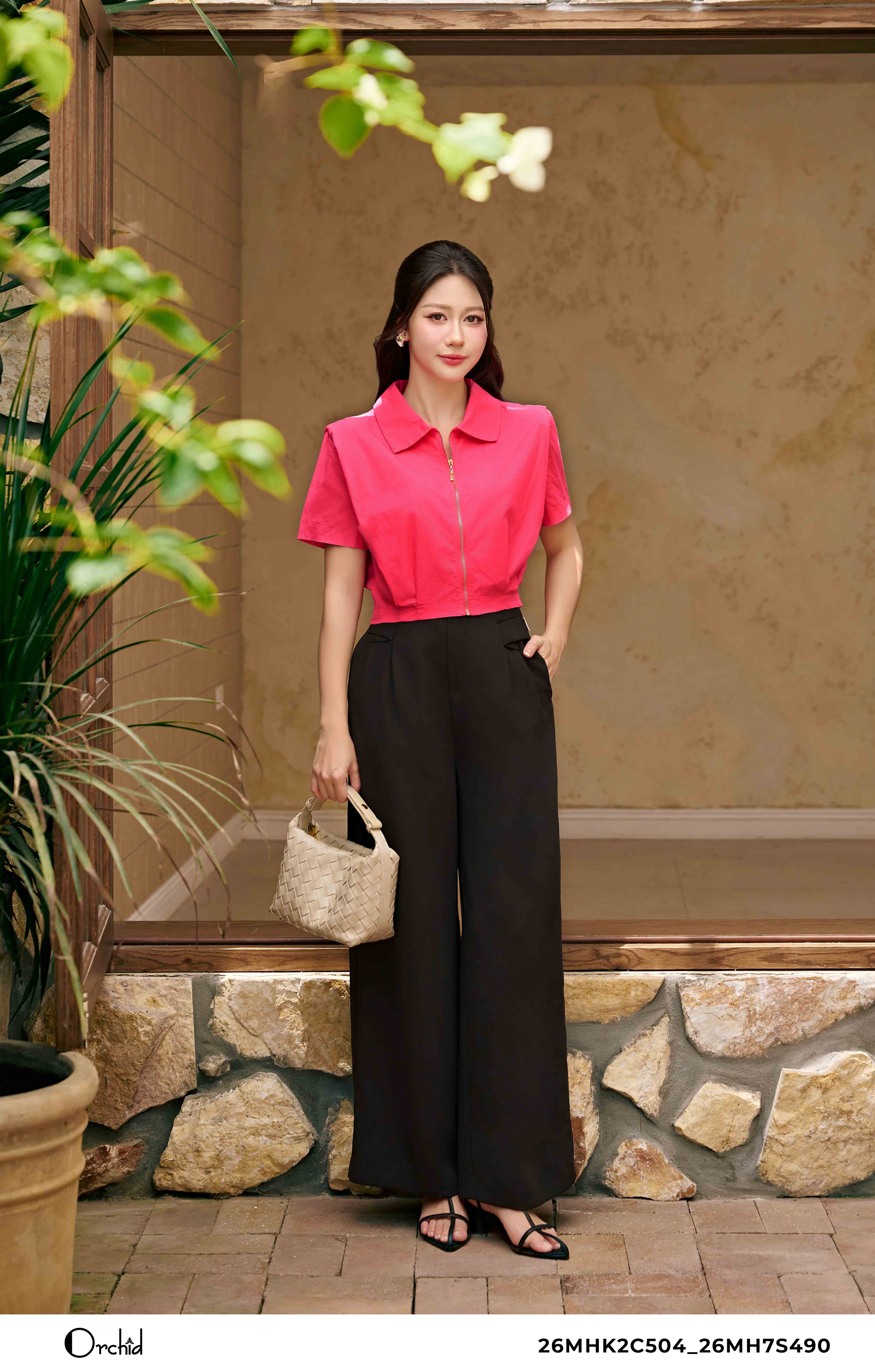 26MH7S490 - Quần crep hàn