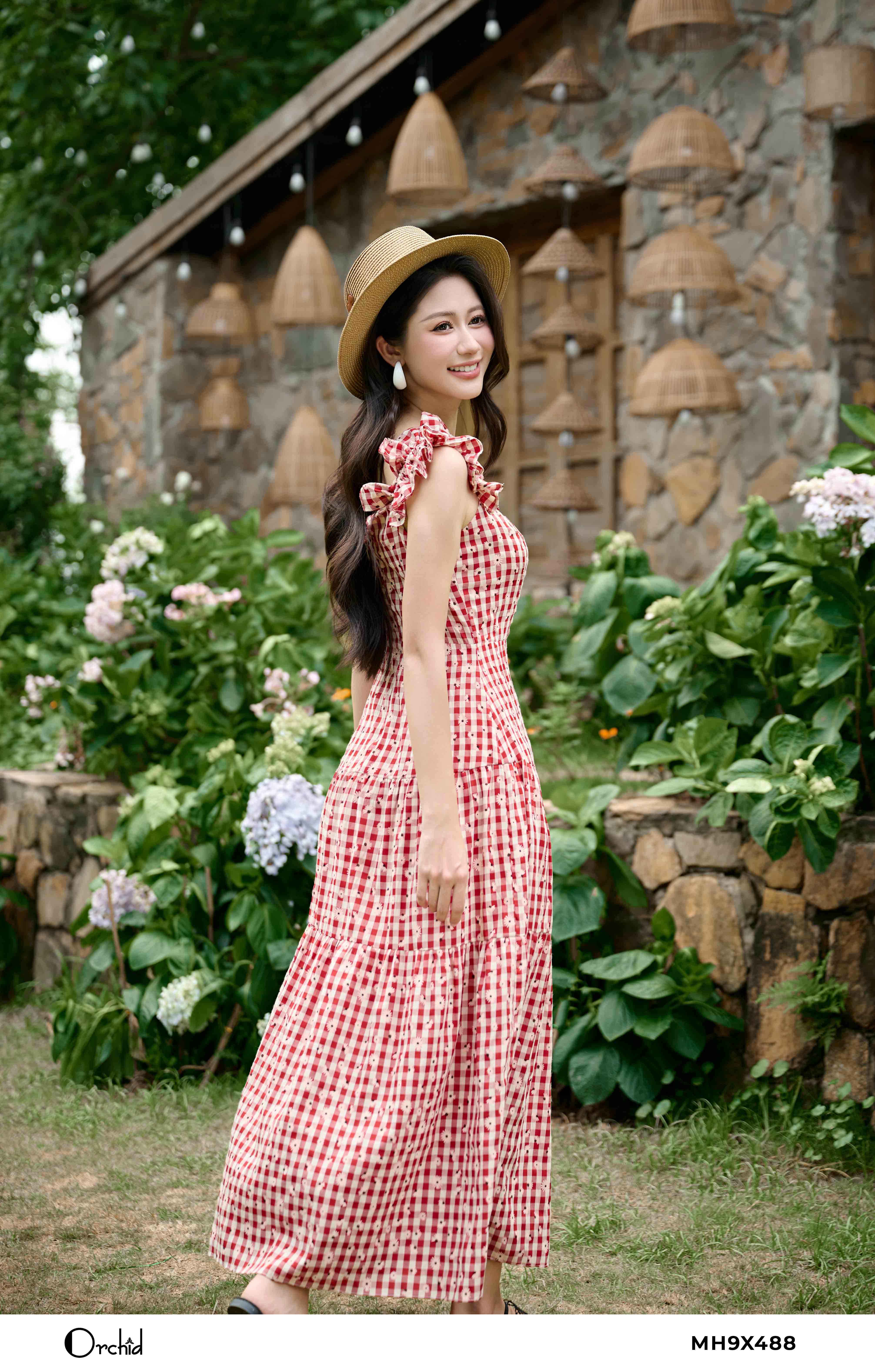 26MH9X488 - Đầm thô