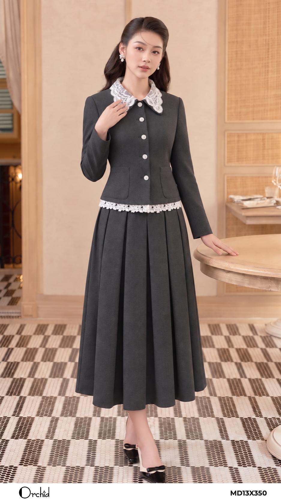 MD13X350 - Bộ twill silk