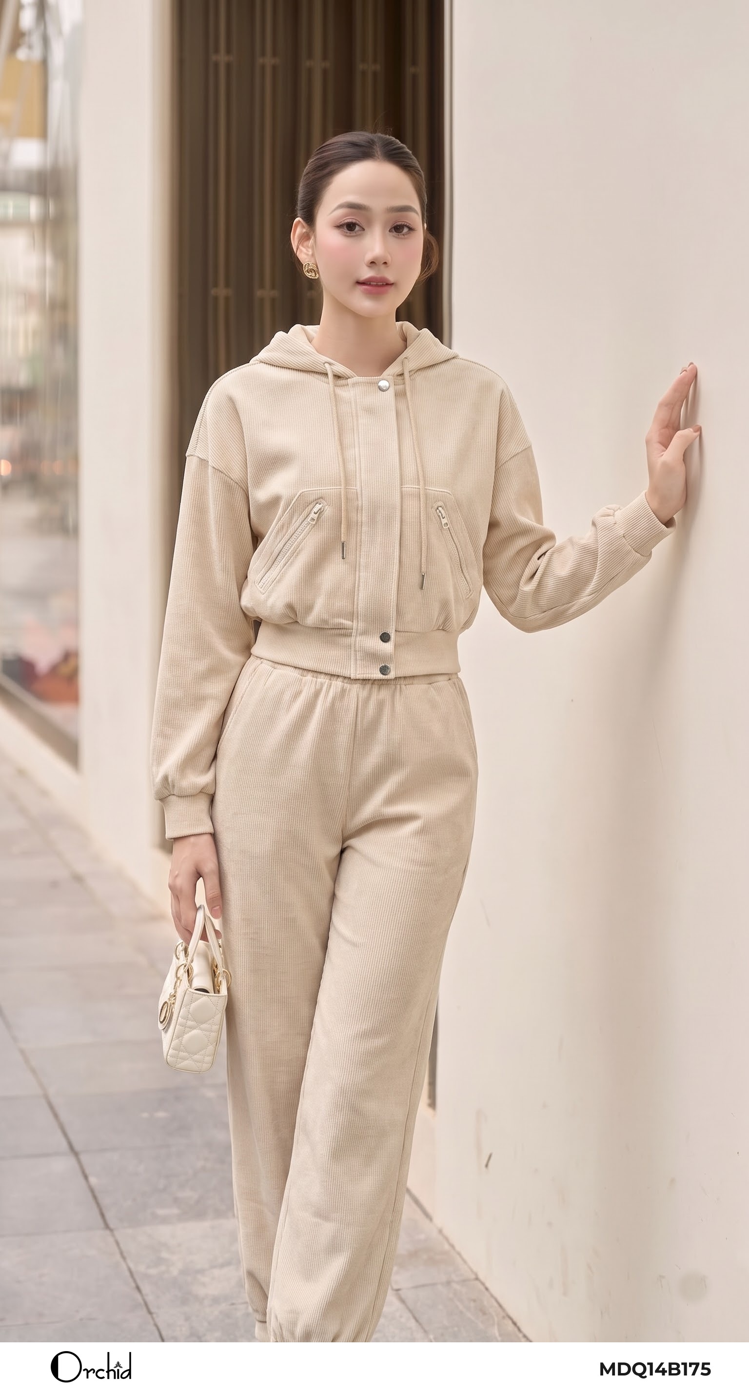 MDQ14B175 - Bộ len gân nhung