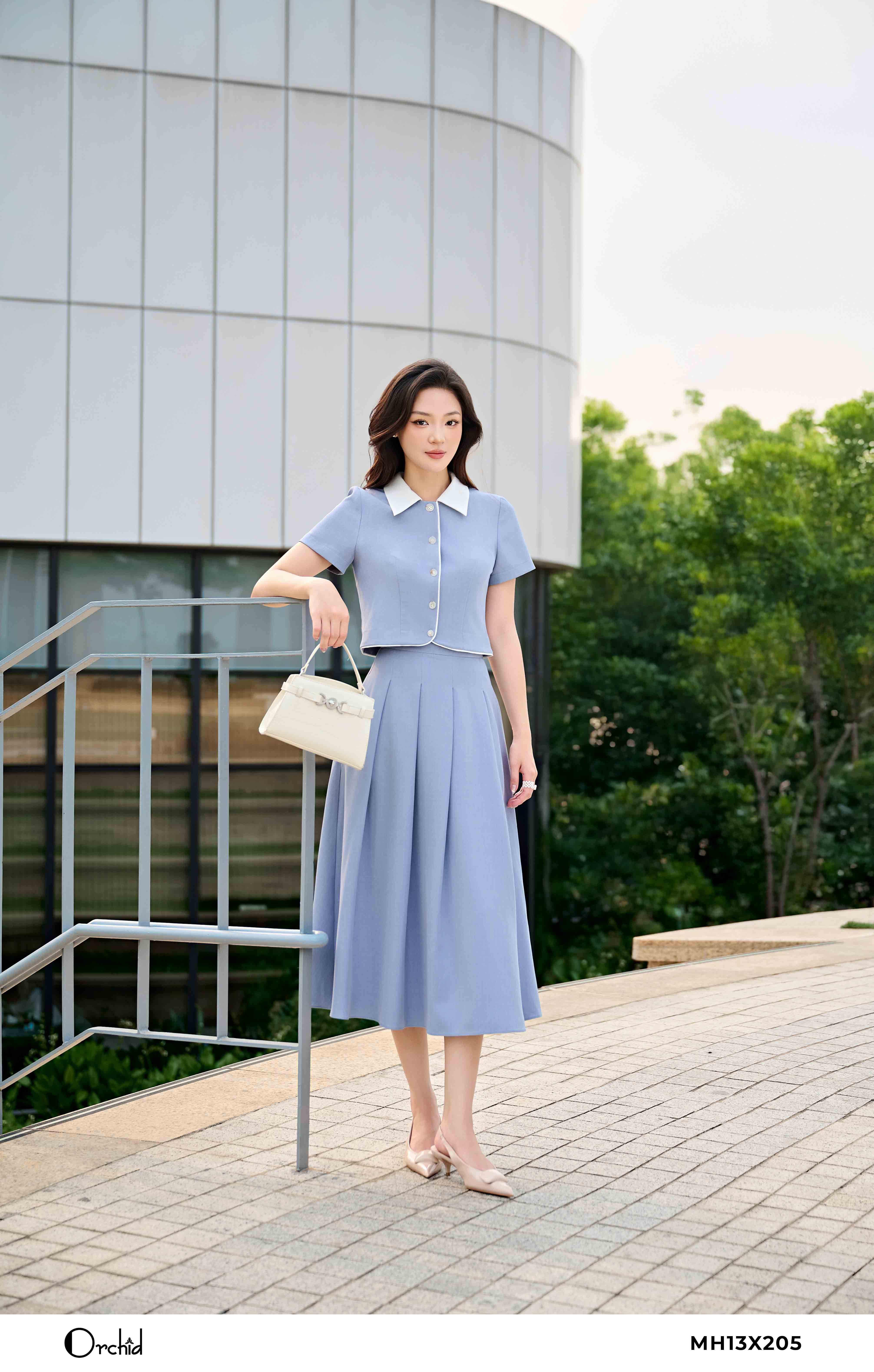 MH13X205 - Bộ twill silk vân chéo