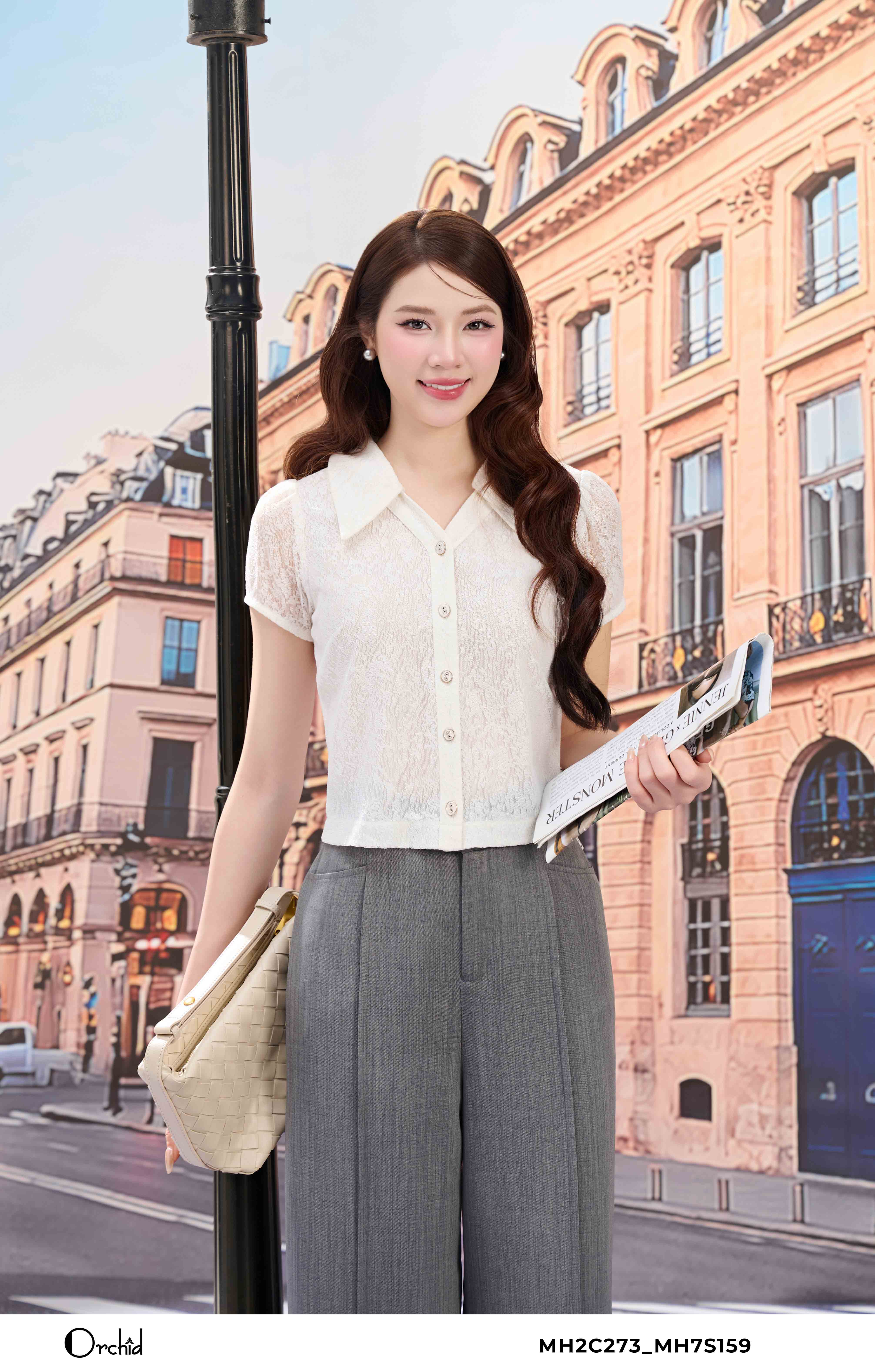 MH2C273 - Áo ren lưới