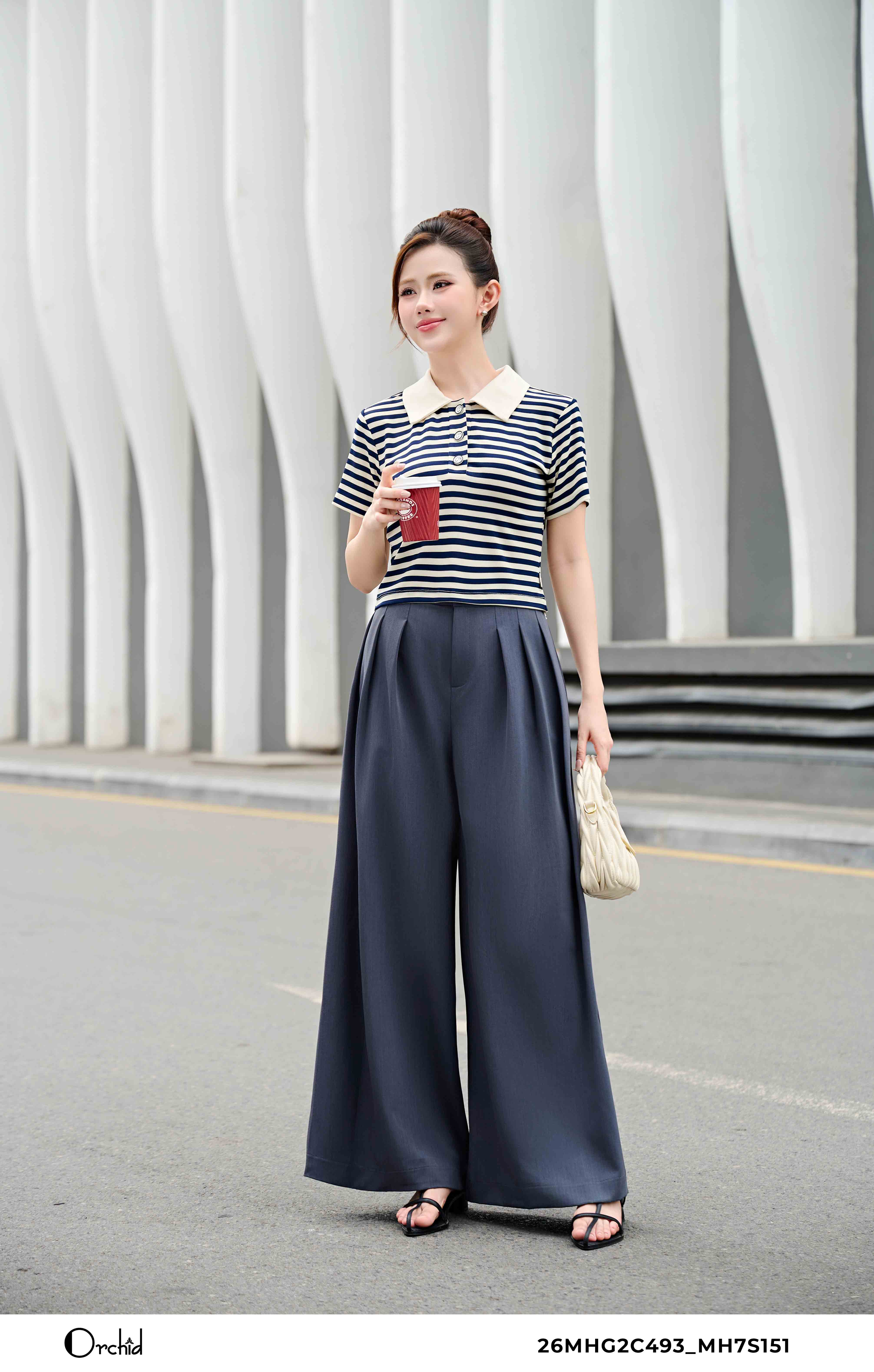 MH7S151 - Quần twill silk