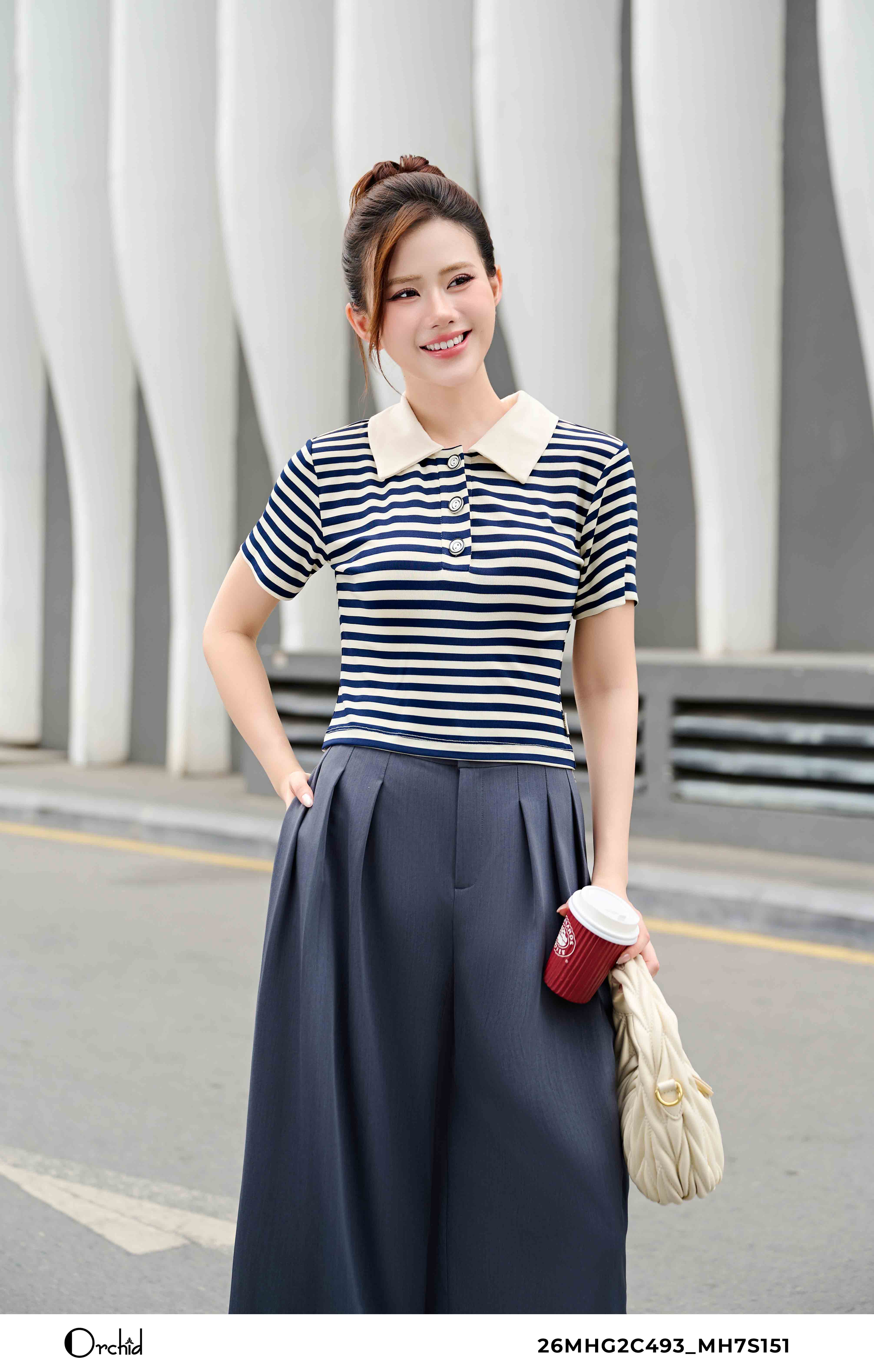 MH7S151 - Quần twill silk