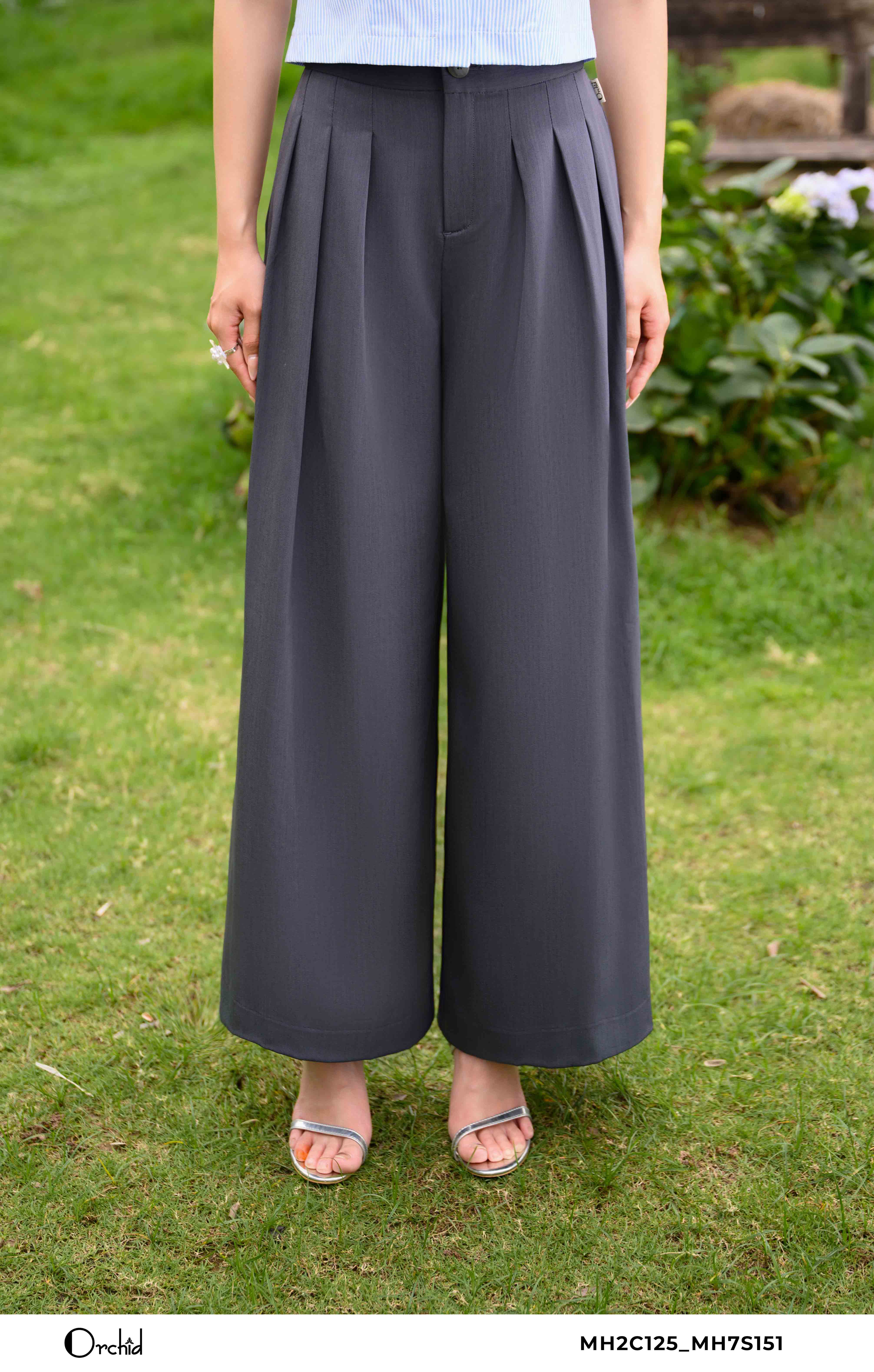 MH7S151 - Quần twill silk