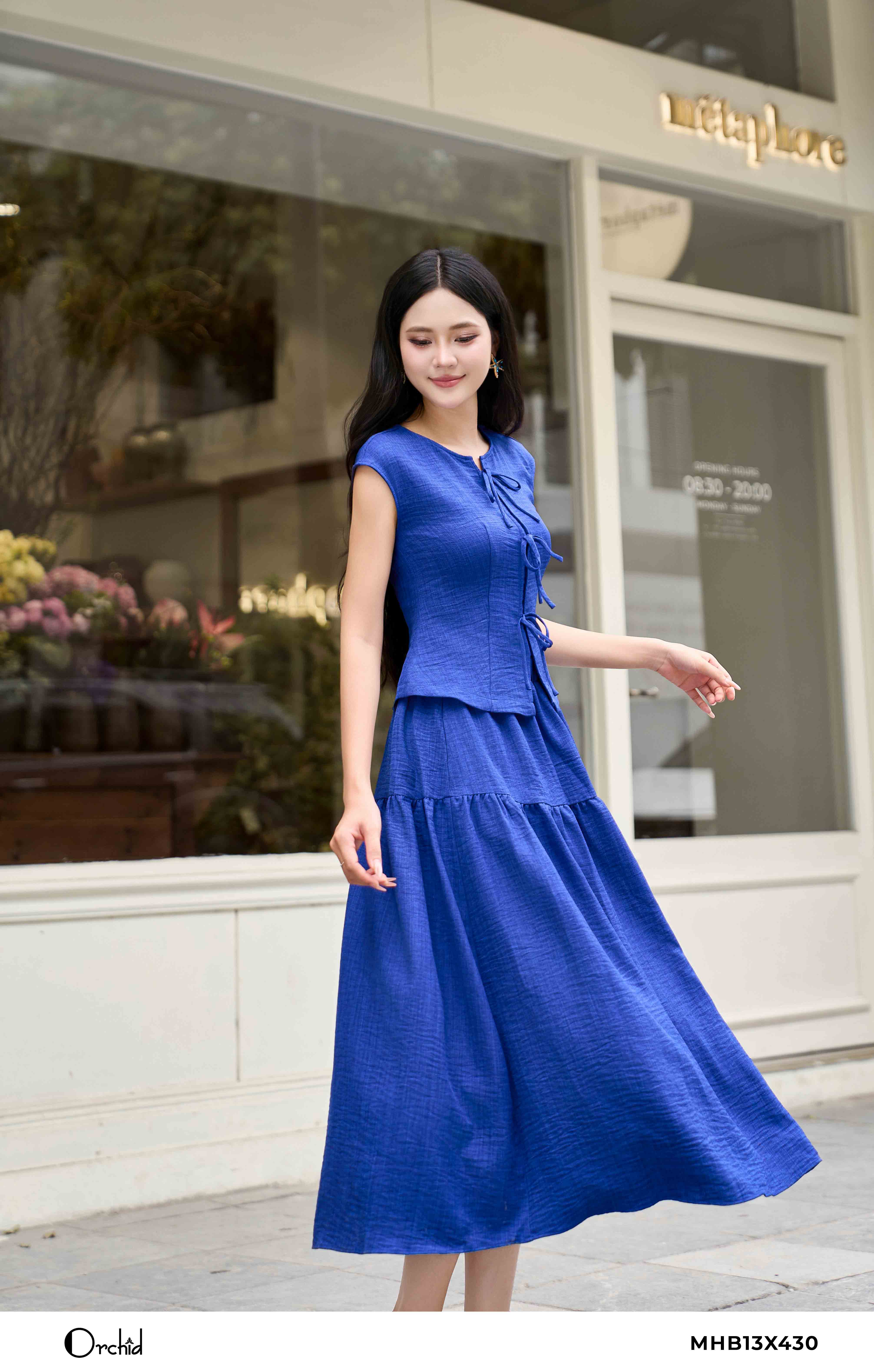 MHB13X430 - Bộ đũi vân mây