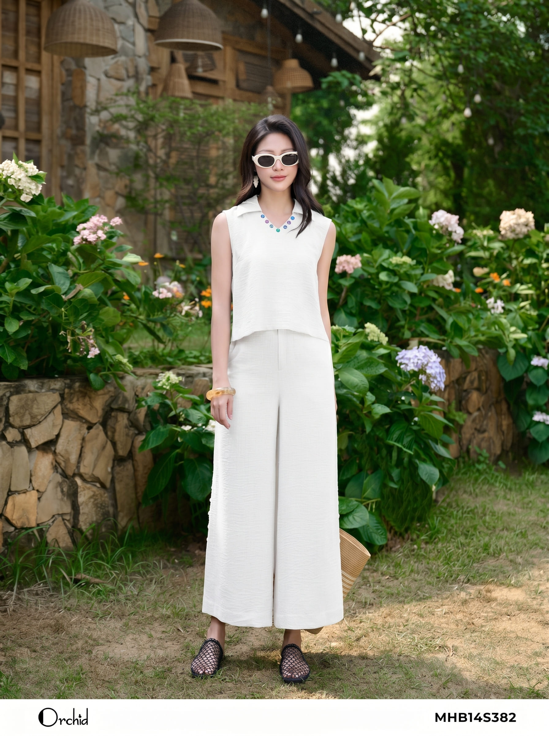 MHB14S382 - Bộ đũi vân mây
