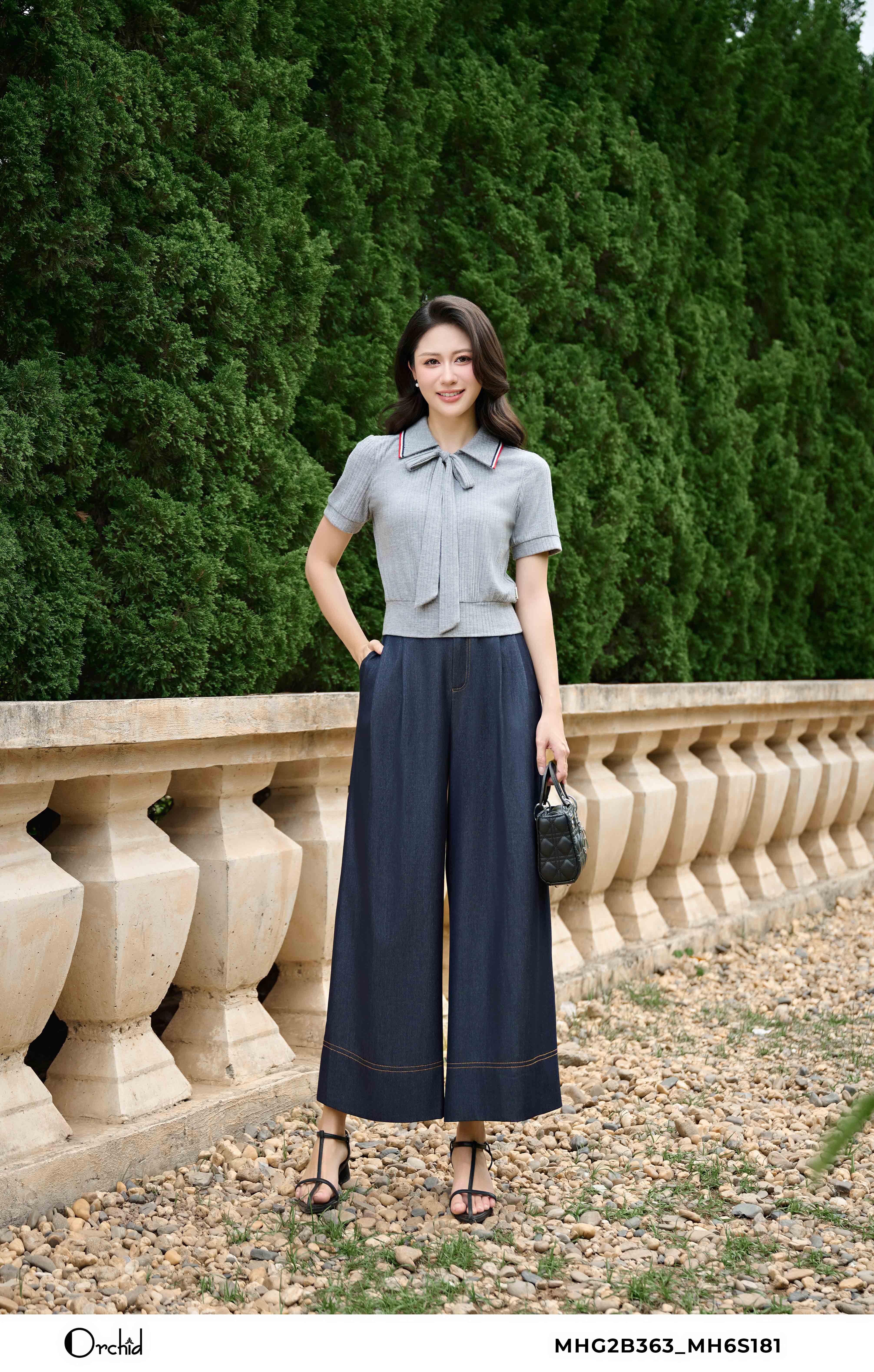 MHG2B363 - Áo cotton tăm đôi