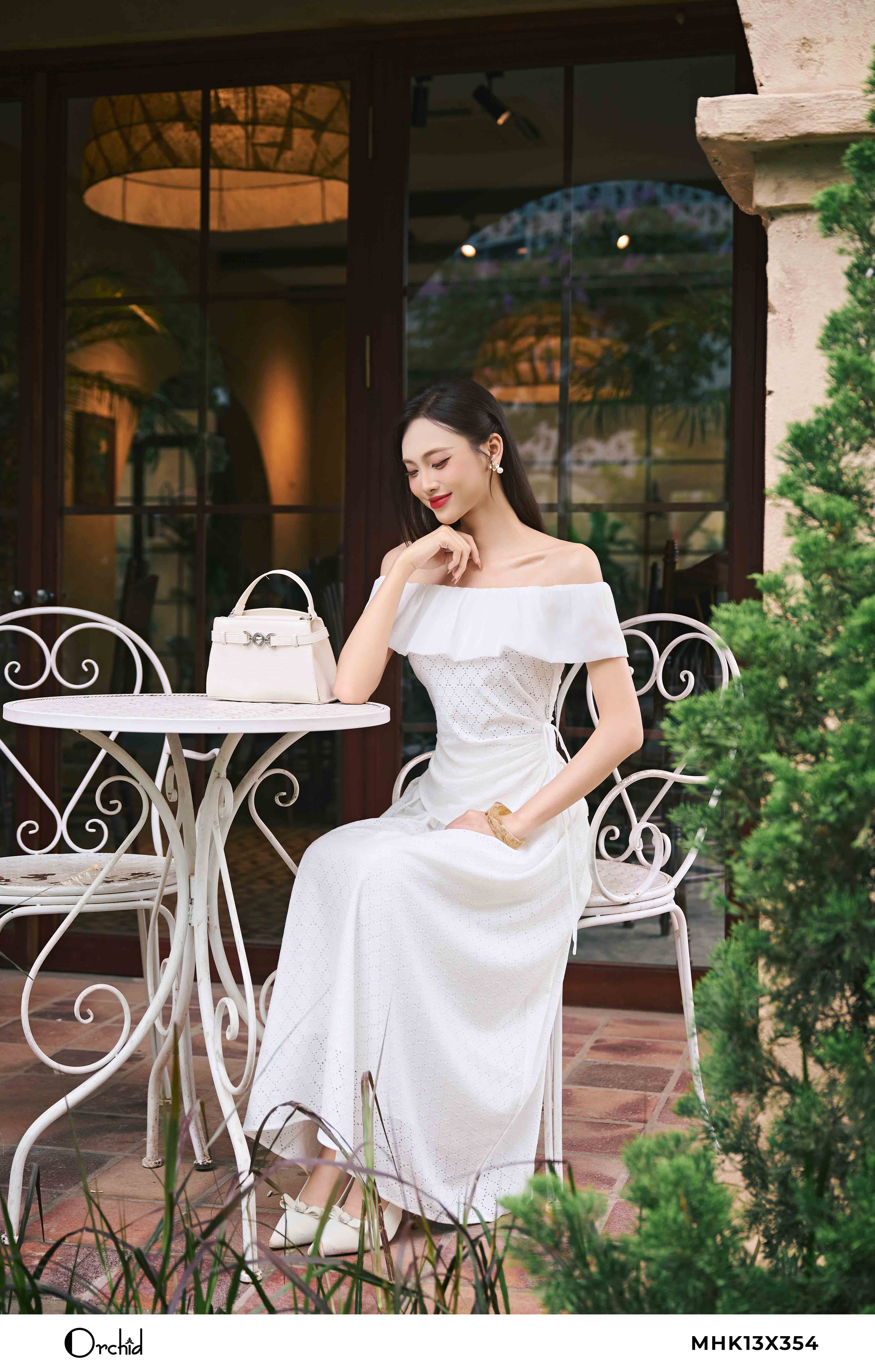 MHK13X354 - Bộ thun cotton dập ô