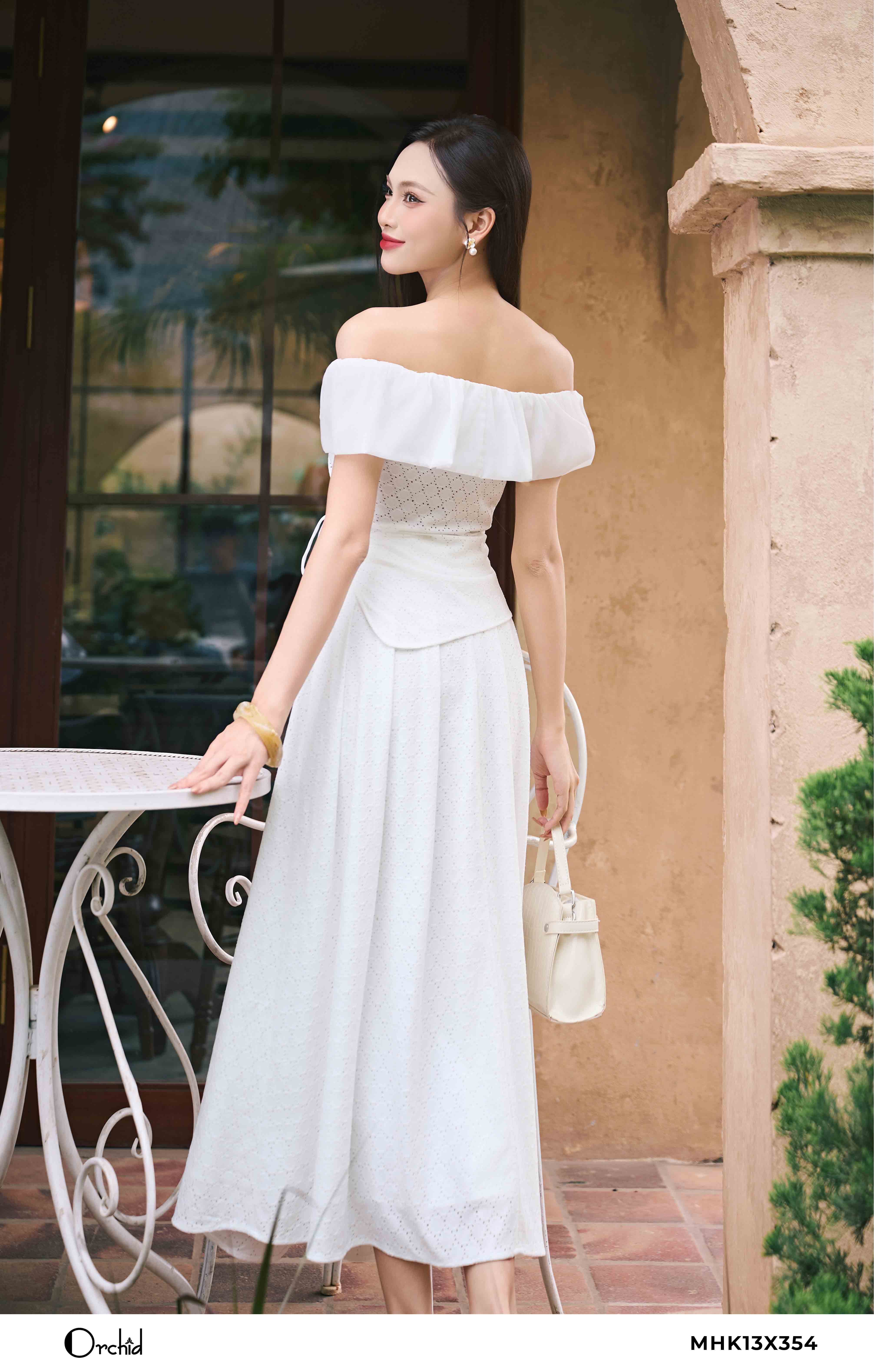 MHK13X354 - Bộ thun cotton dập ô