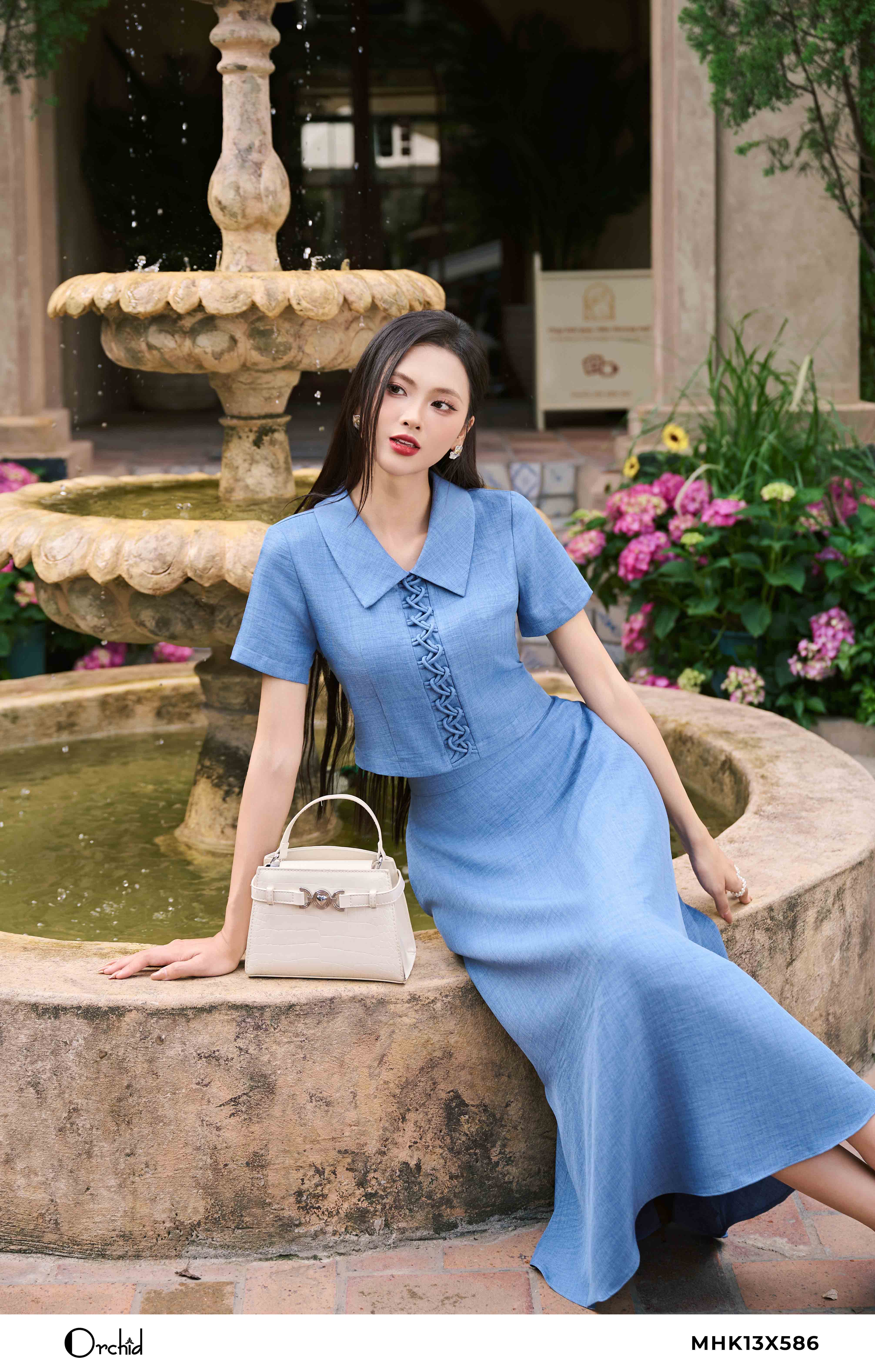 MHK13X586 - Bộ đũi vân mây