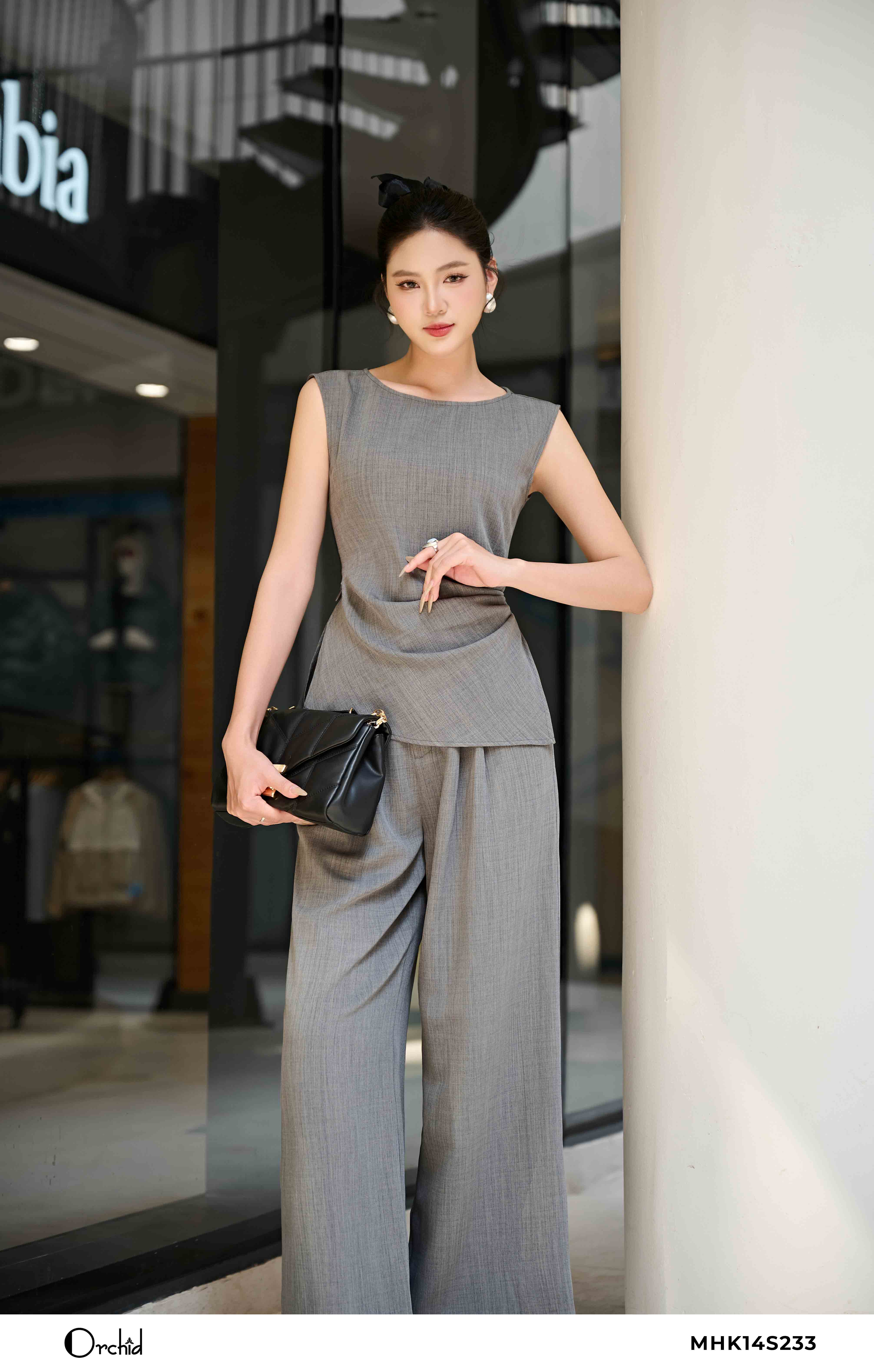 MHK14S233 - Sét bộ đũi vân chéo