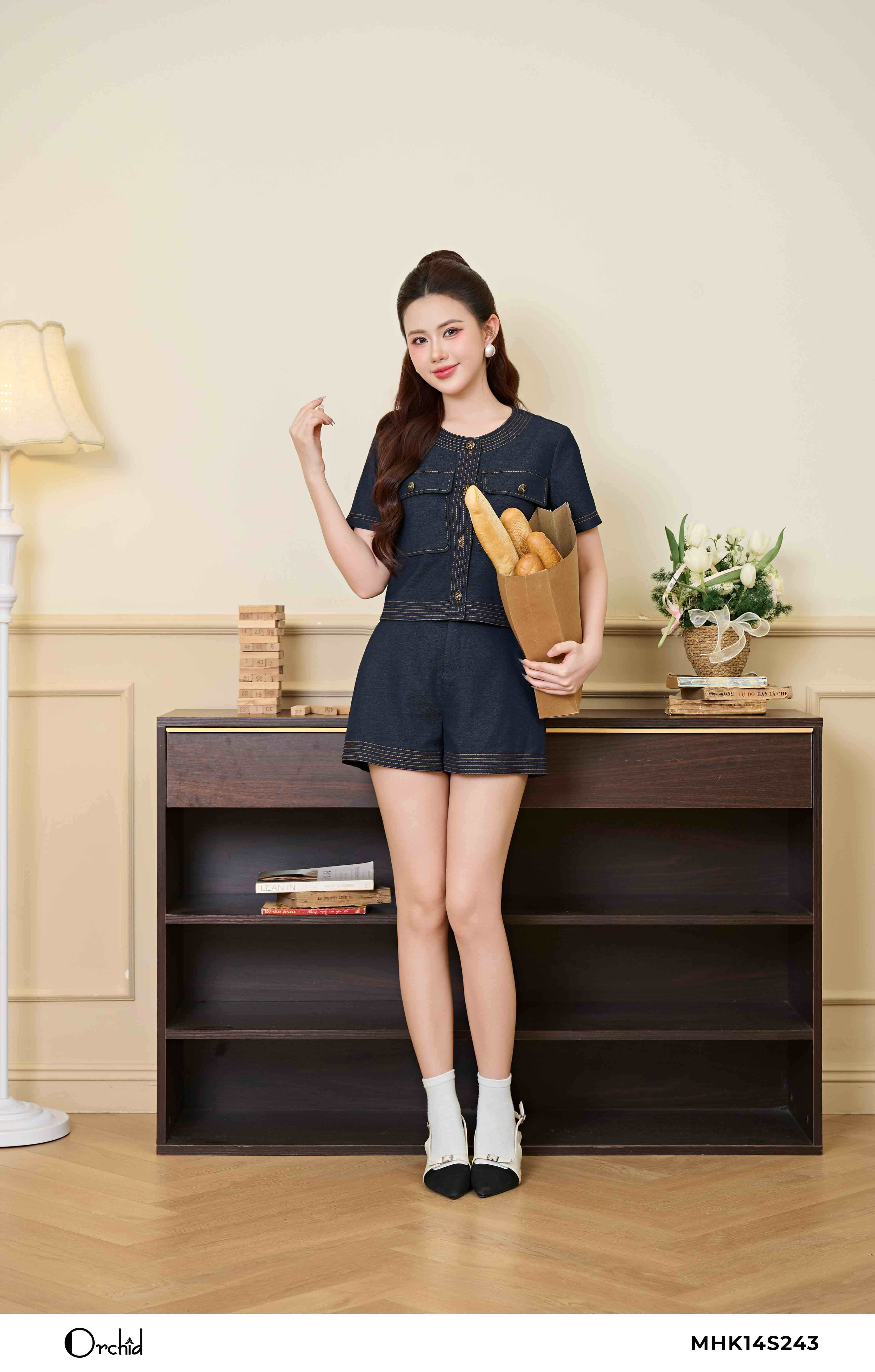 MHK14S243 - Bộ denim