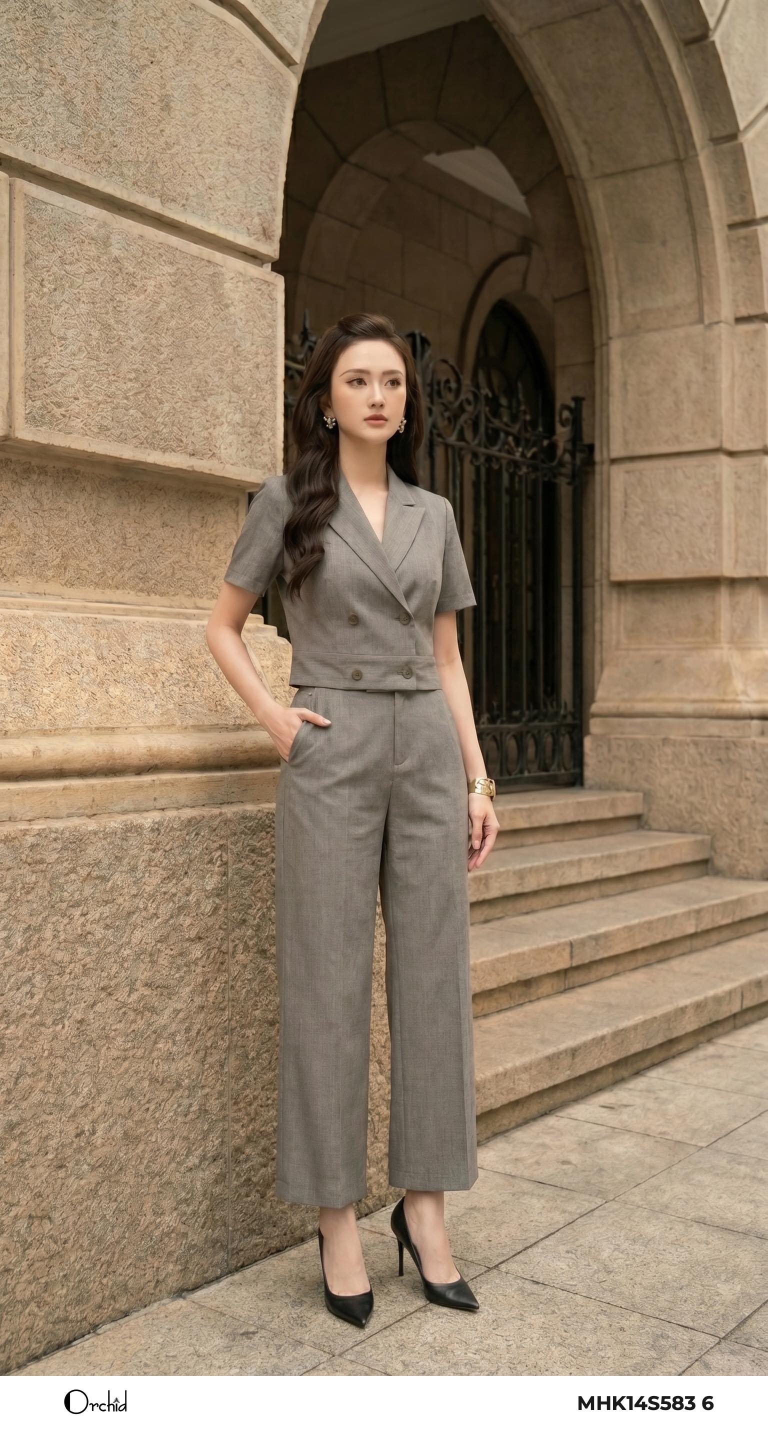 MHK14S583 - Bộ đũi vân mây