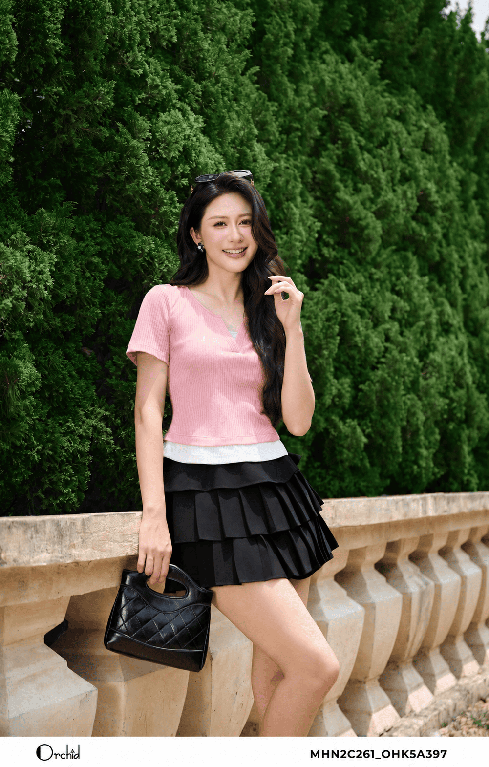 MHN2C261 - Áo cotton tăm đũa