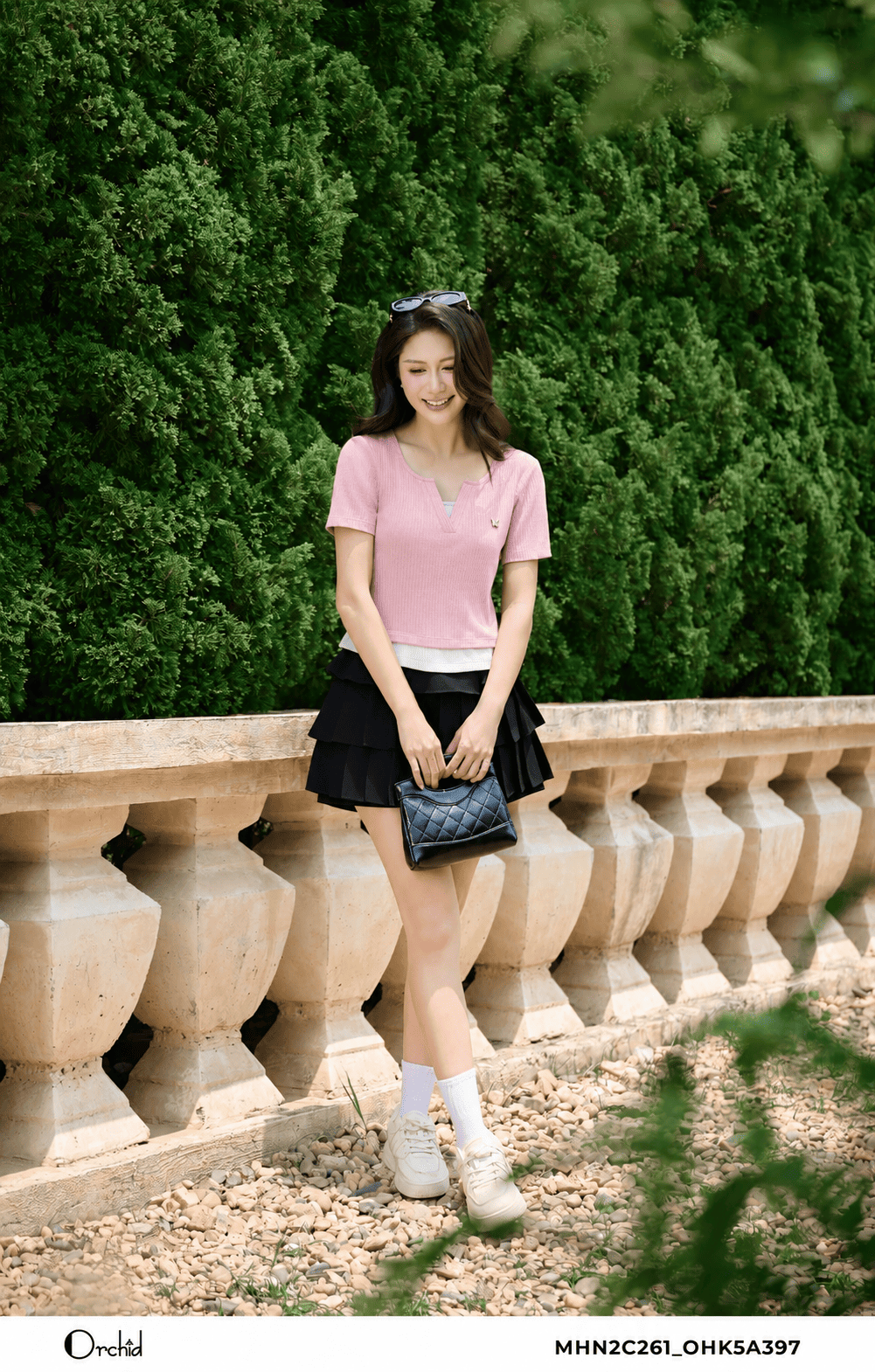 MHN2C261 - Áo cotton tăm đũa